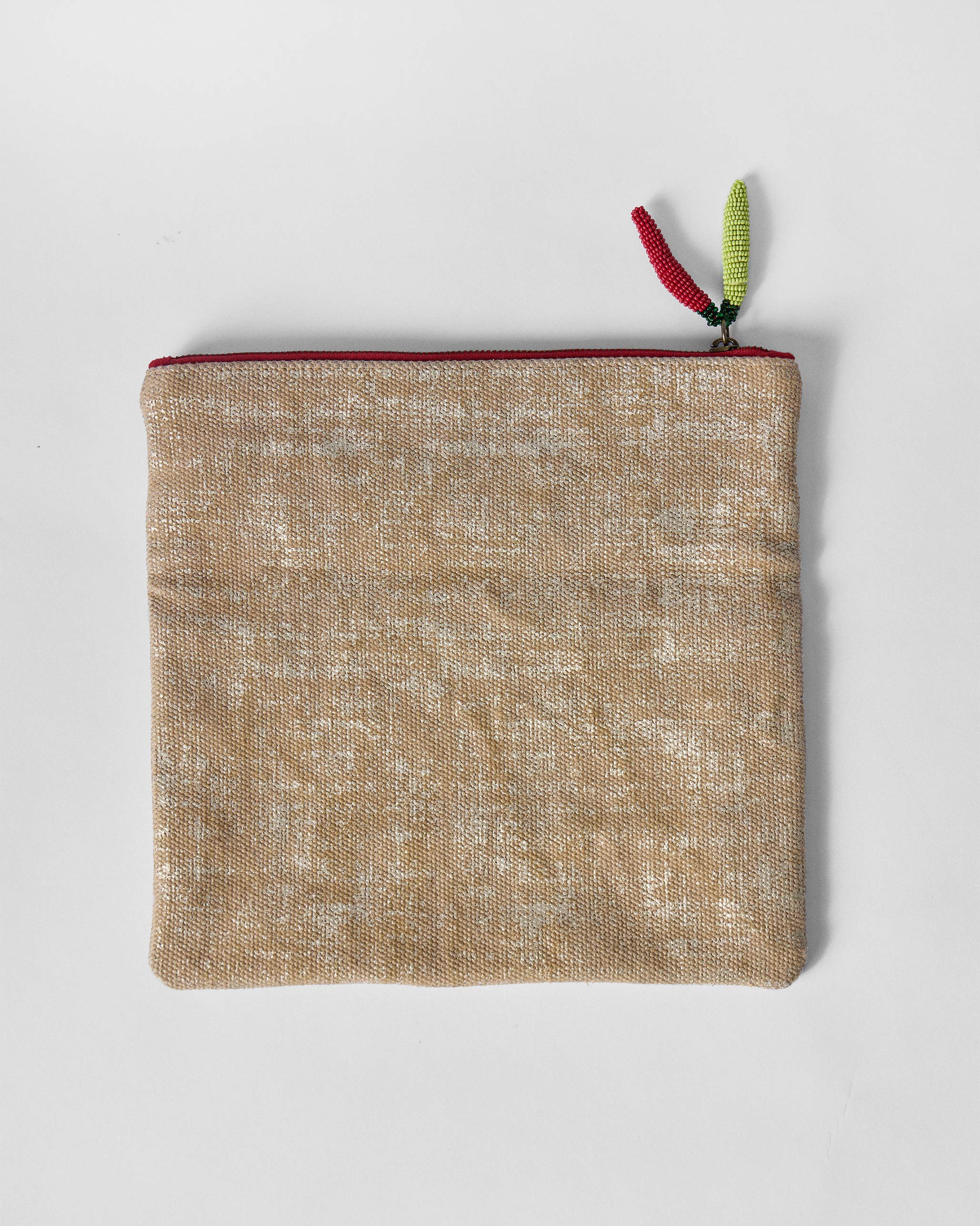 Fold Over Clutch - Silver