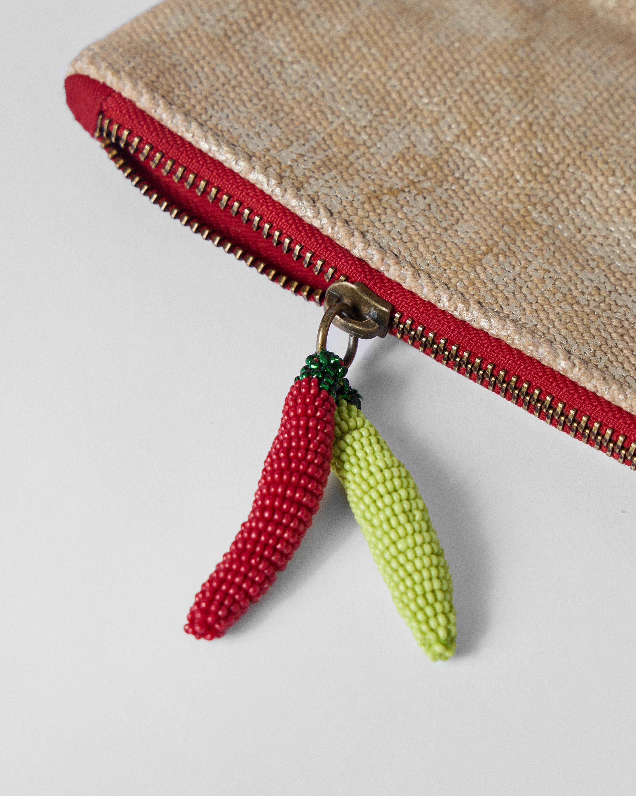 Fold Over Clutch - Silver