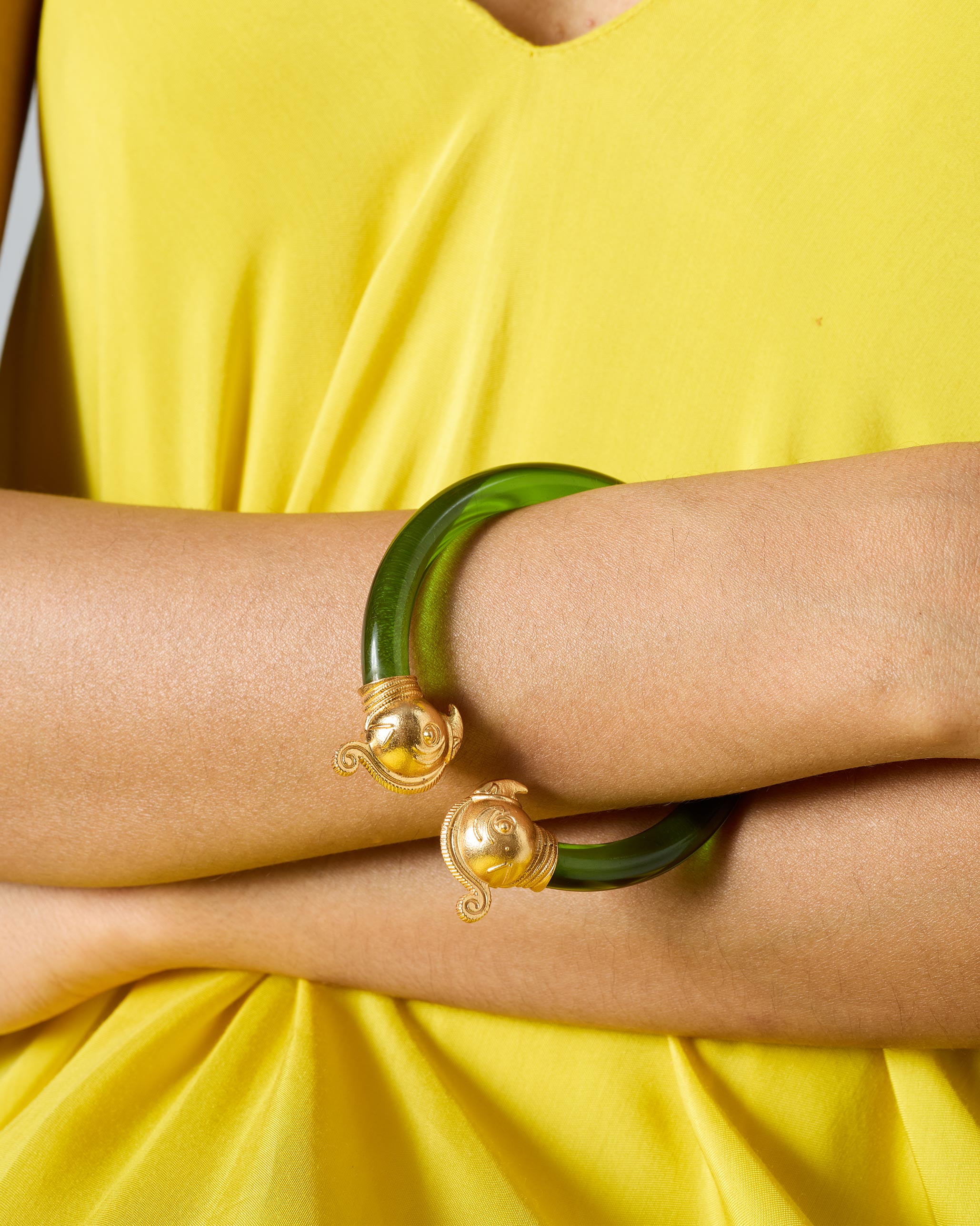 Mithu Bangle - Green