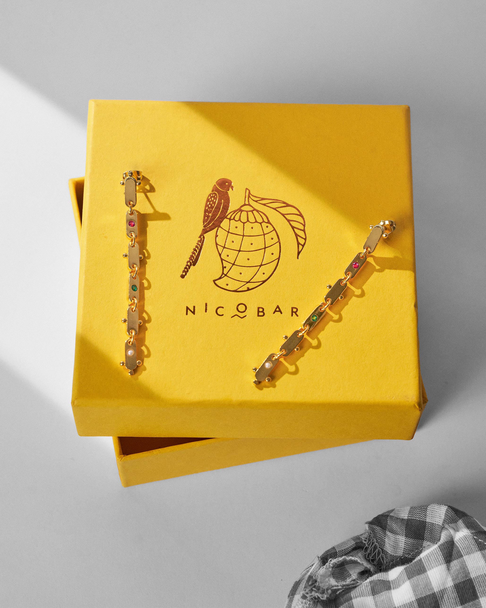 Ladder Earrings - Gold