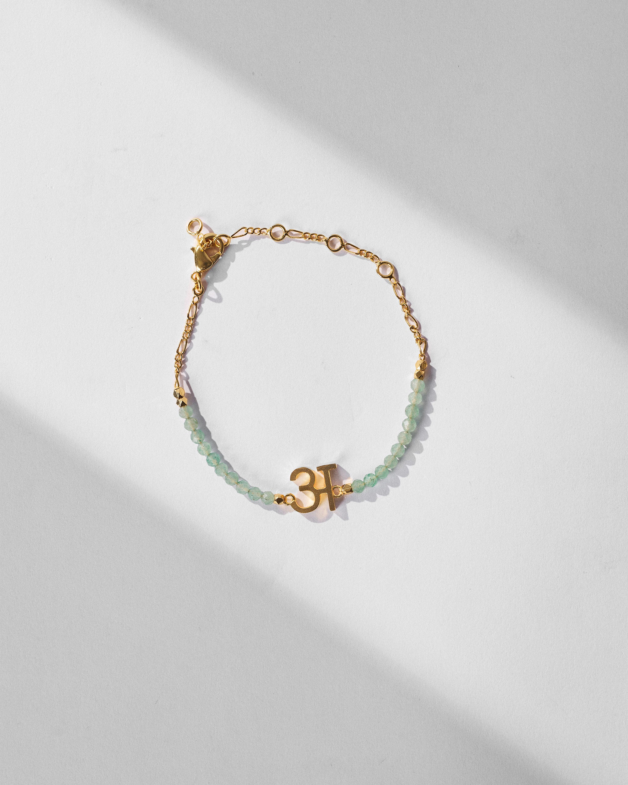 Akshar Bracelet (A) - Gold