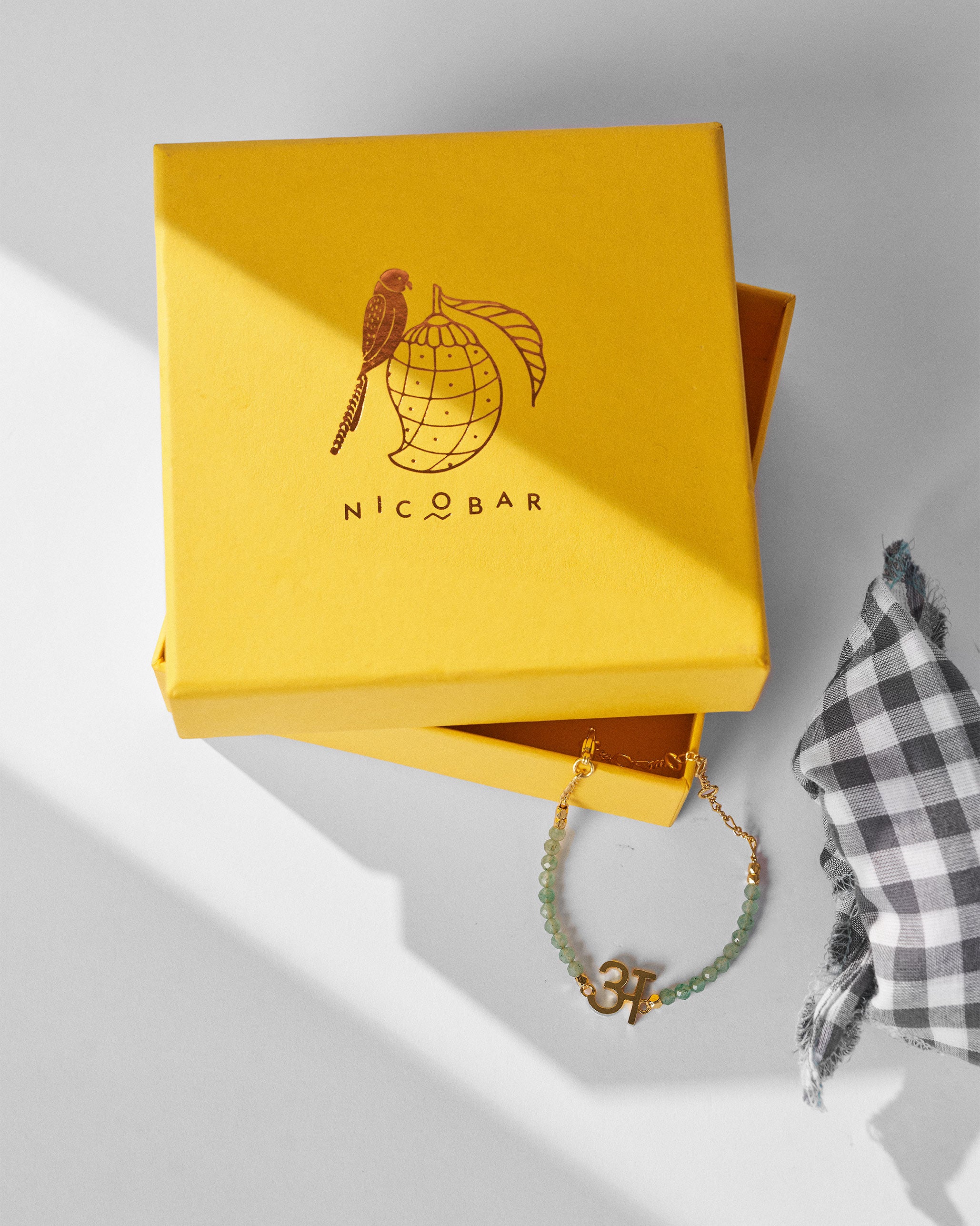 Akshar Bracelet (A) - Gold