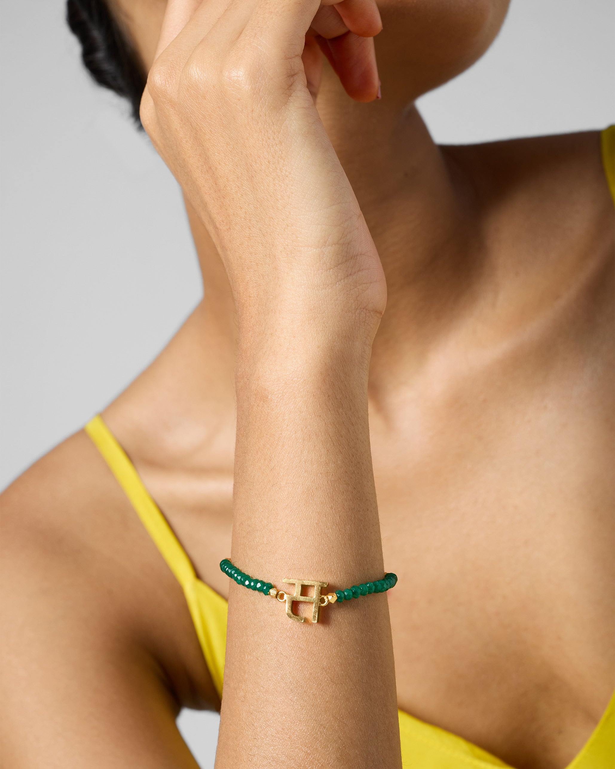 Akshar Bracelet (S) - Gold