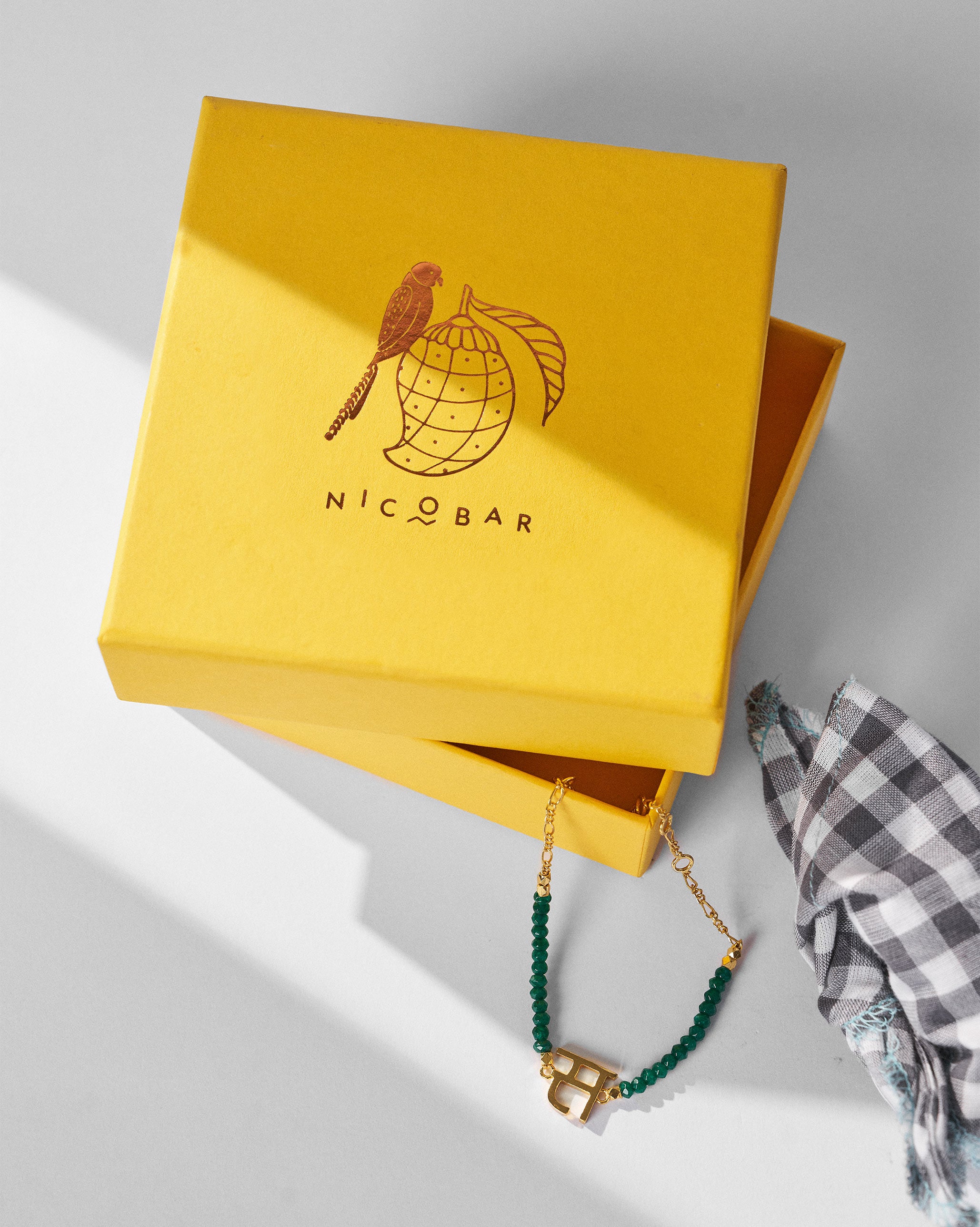 Akshar Bracelet (S) - Gold