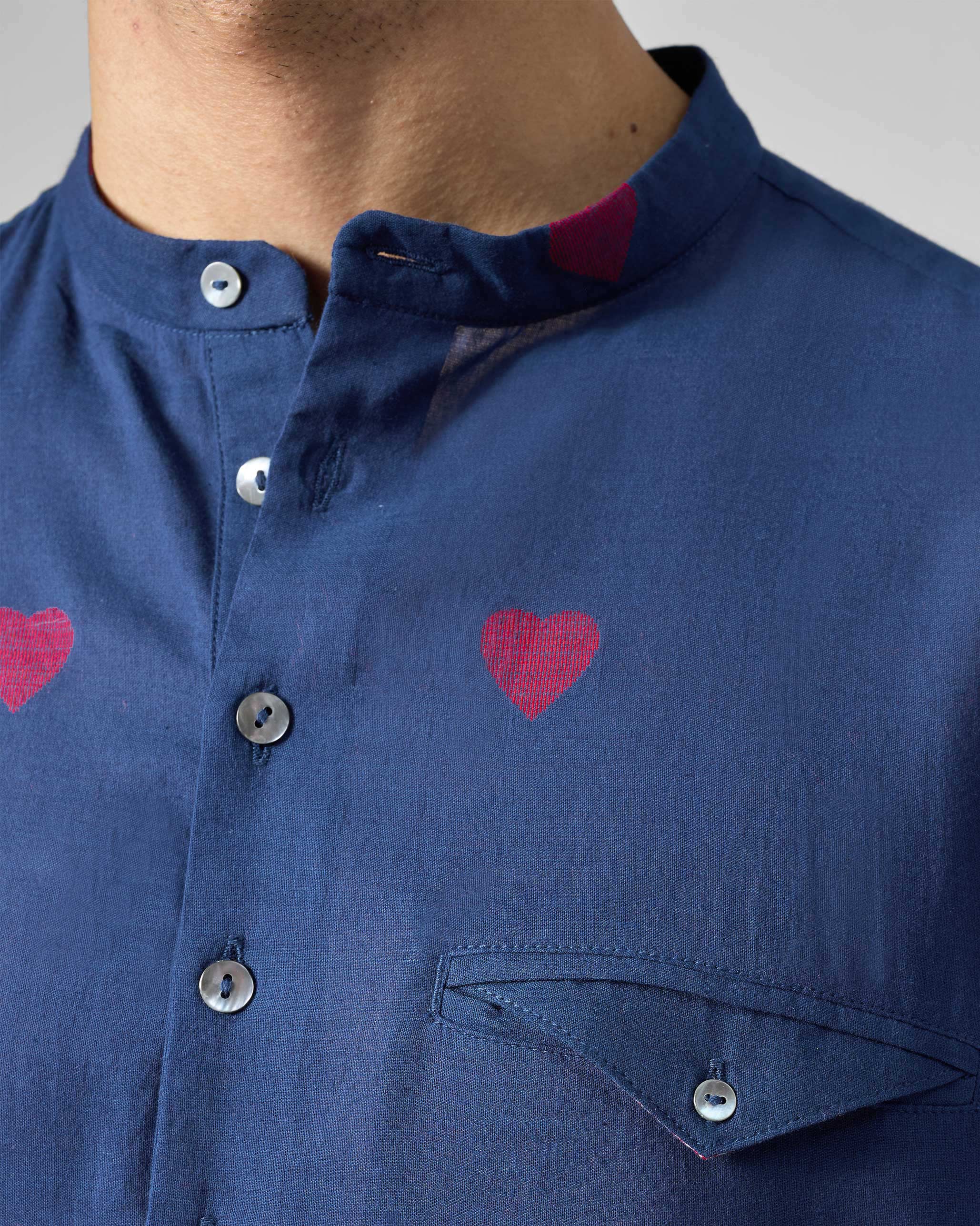 Fort Kurta - Navy & Red