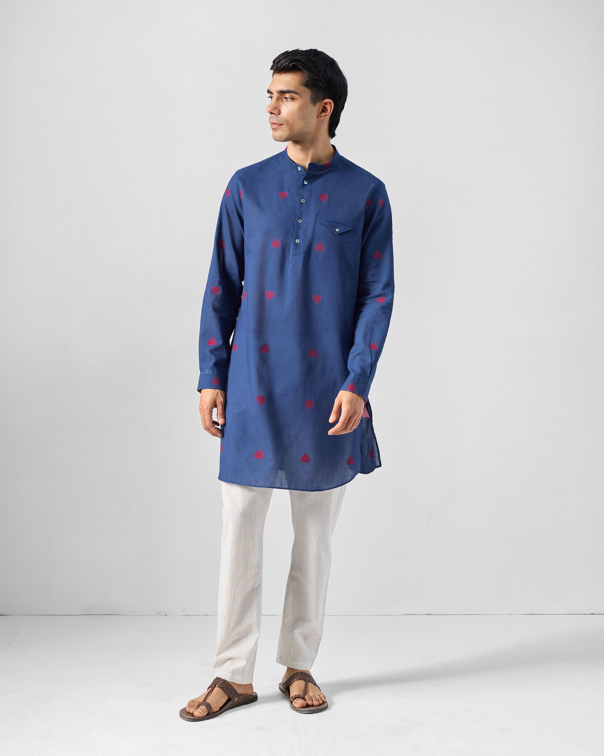 Fort Kurta - Navy & Red