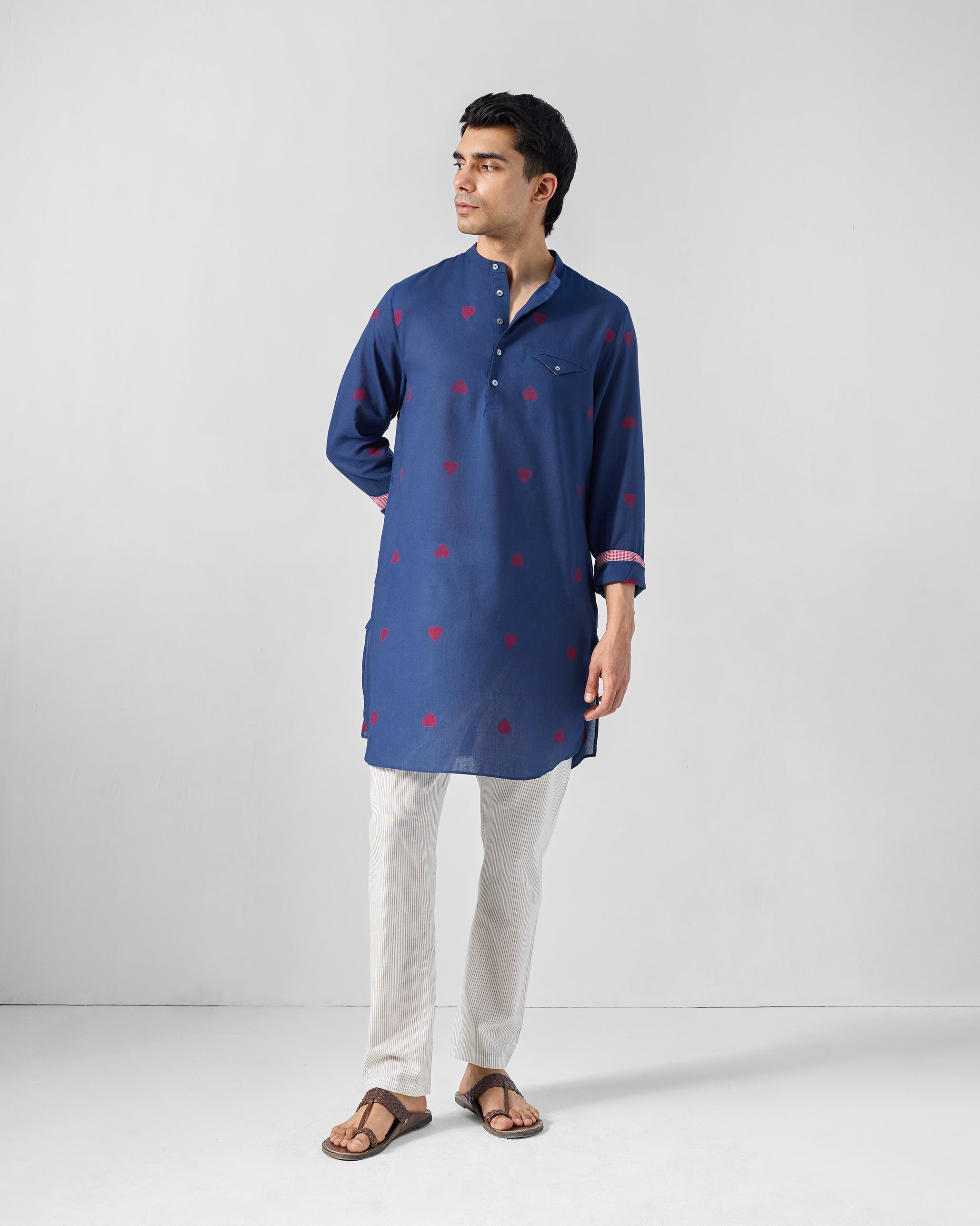 Fort Kurta - Navy & Red