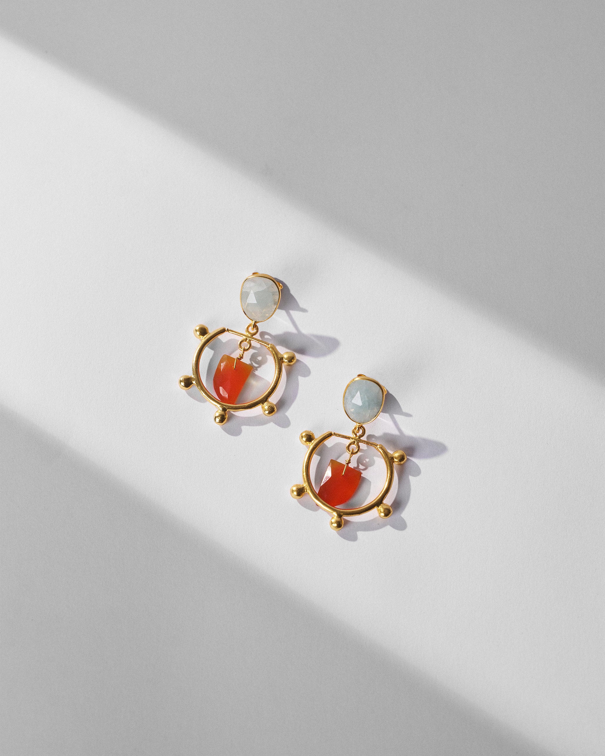 Stardust Earrings - Green