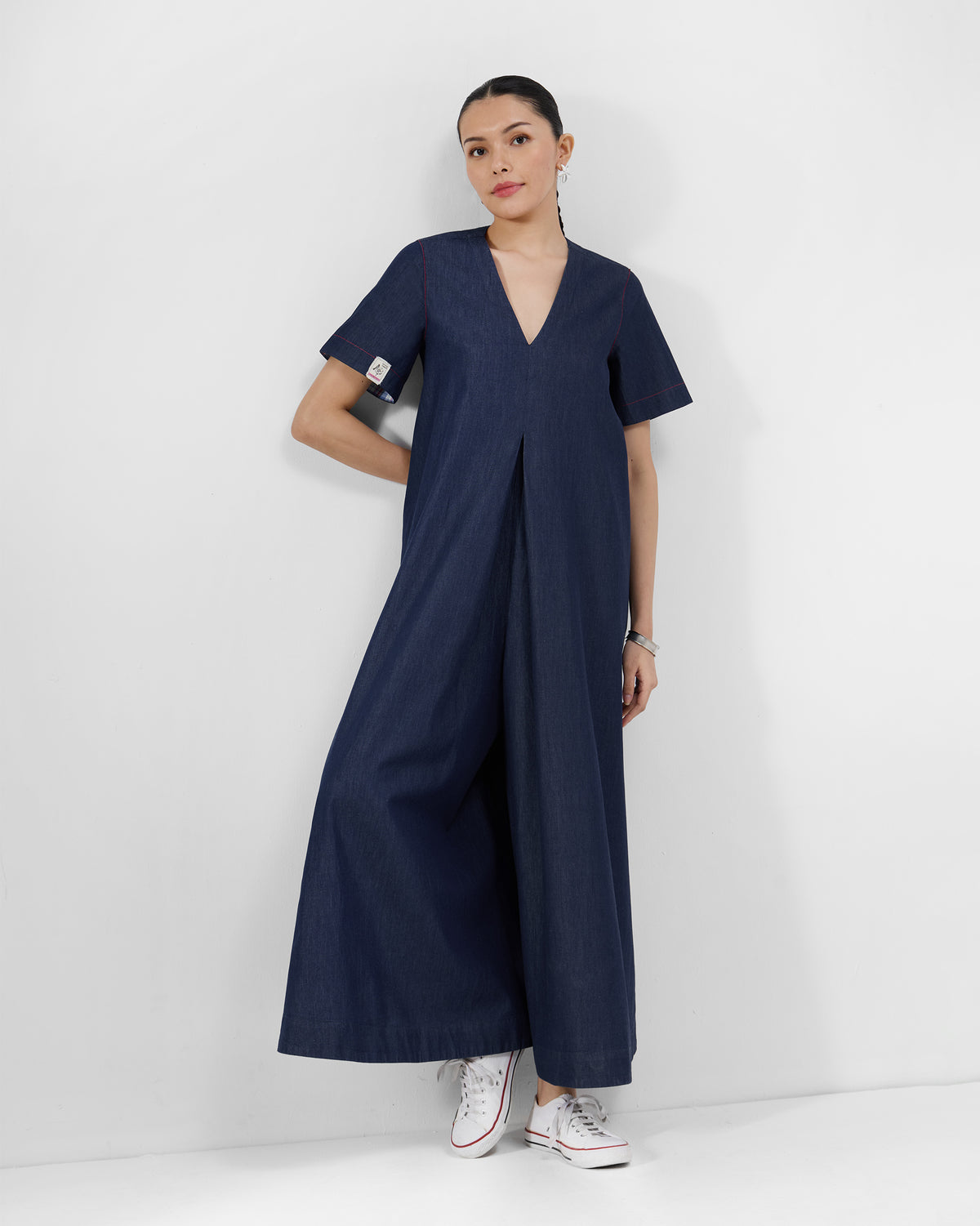 Peru Jumpsuit - Cotton Denim Relaxed Fit