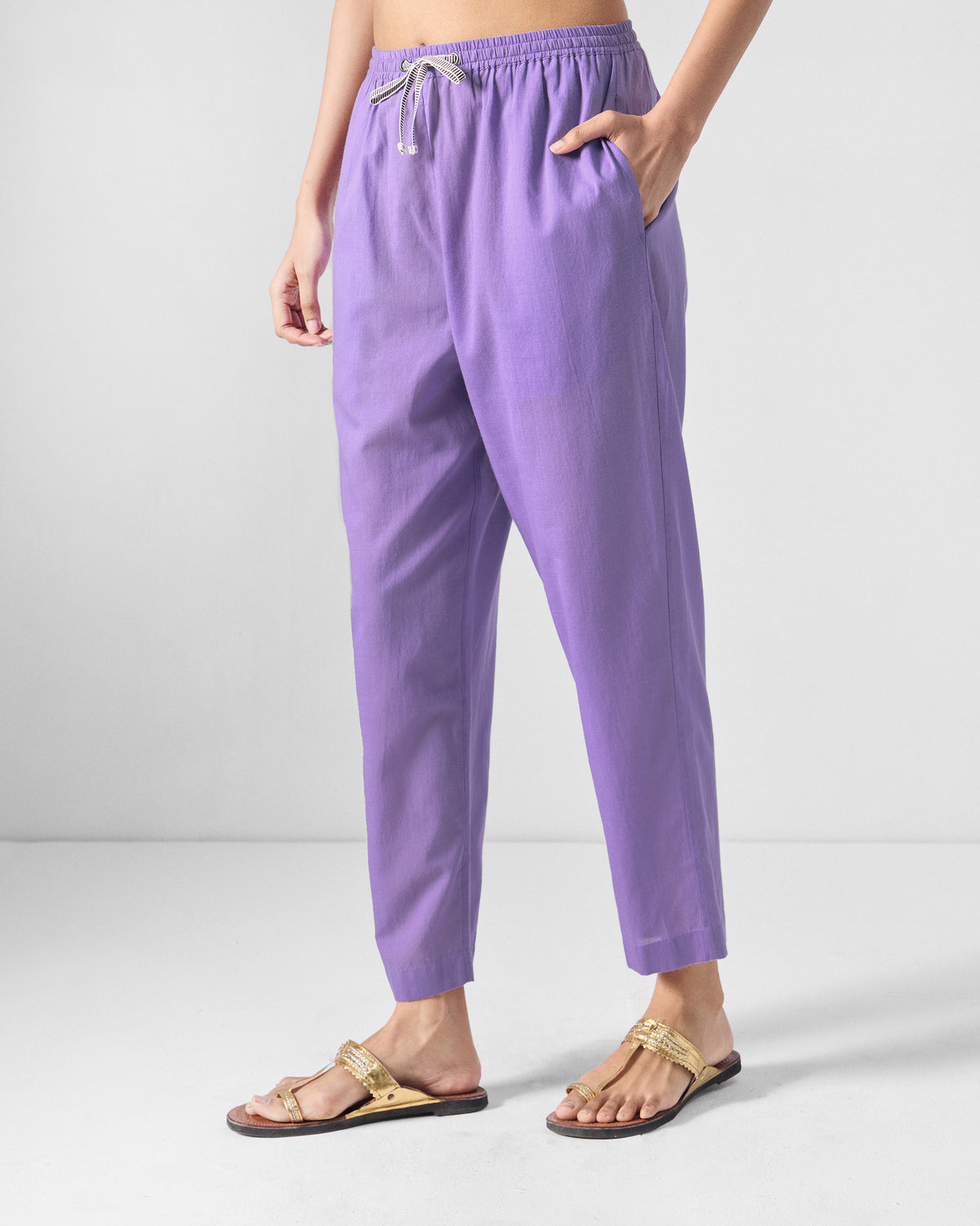 Kinatra Pants - Lilac