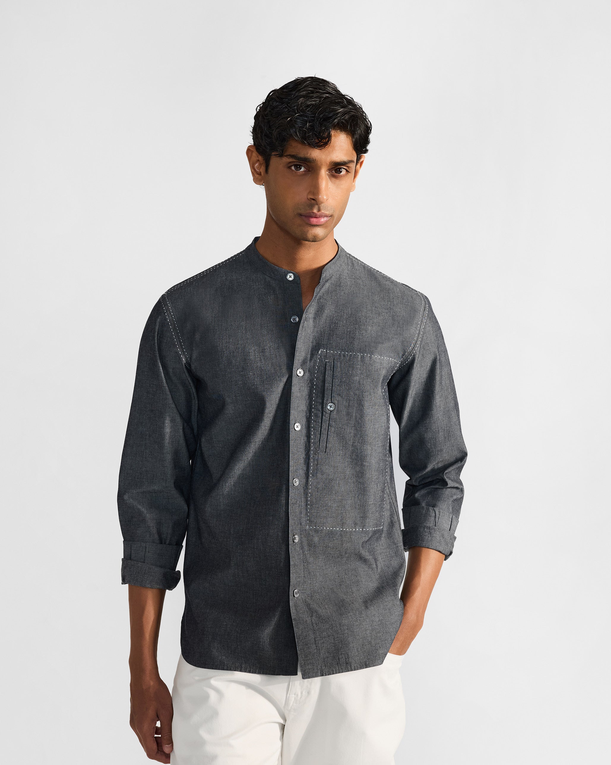 Marten Shirt - Charcoal