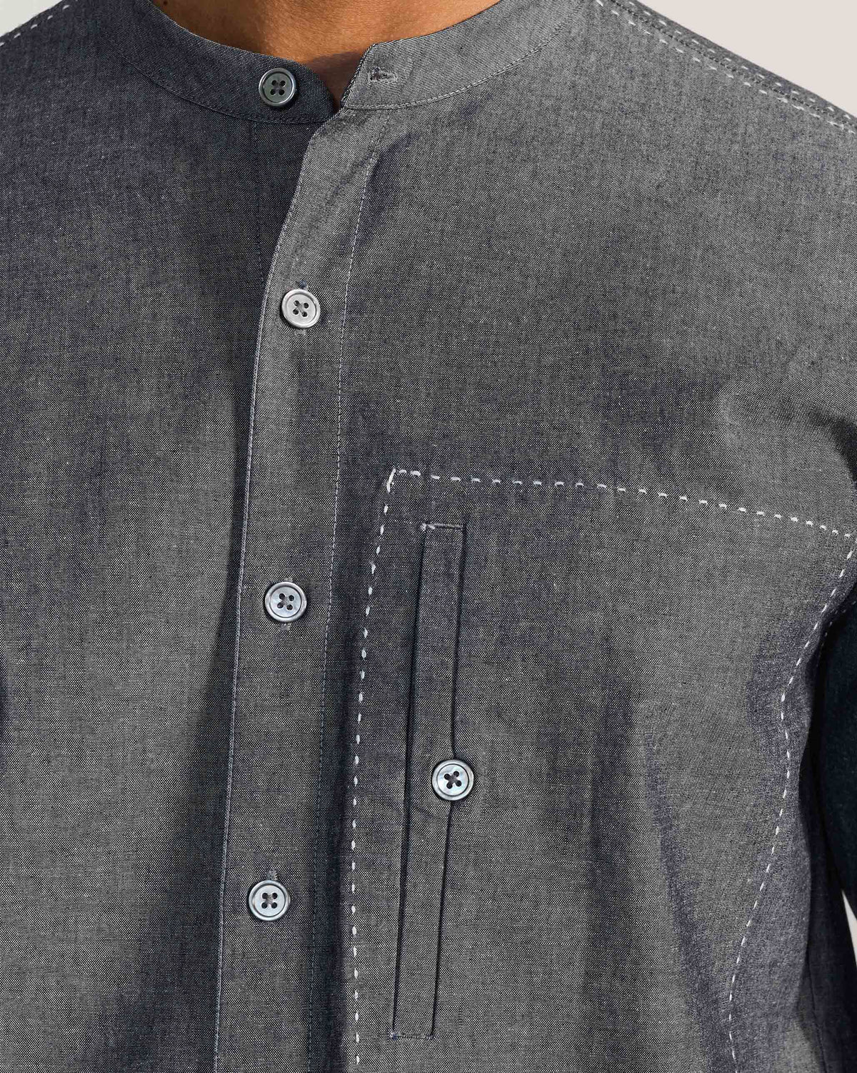 Marten Shirt - Charcoal