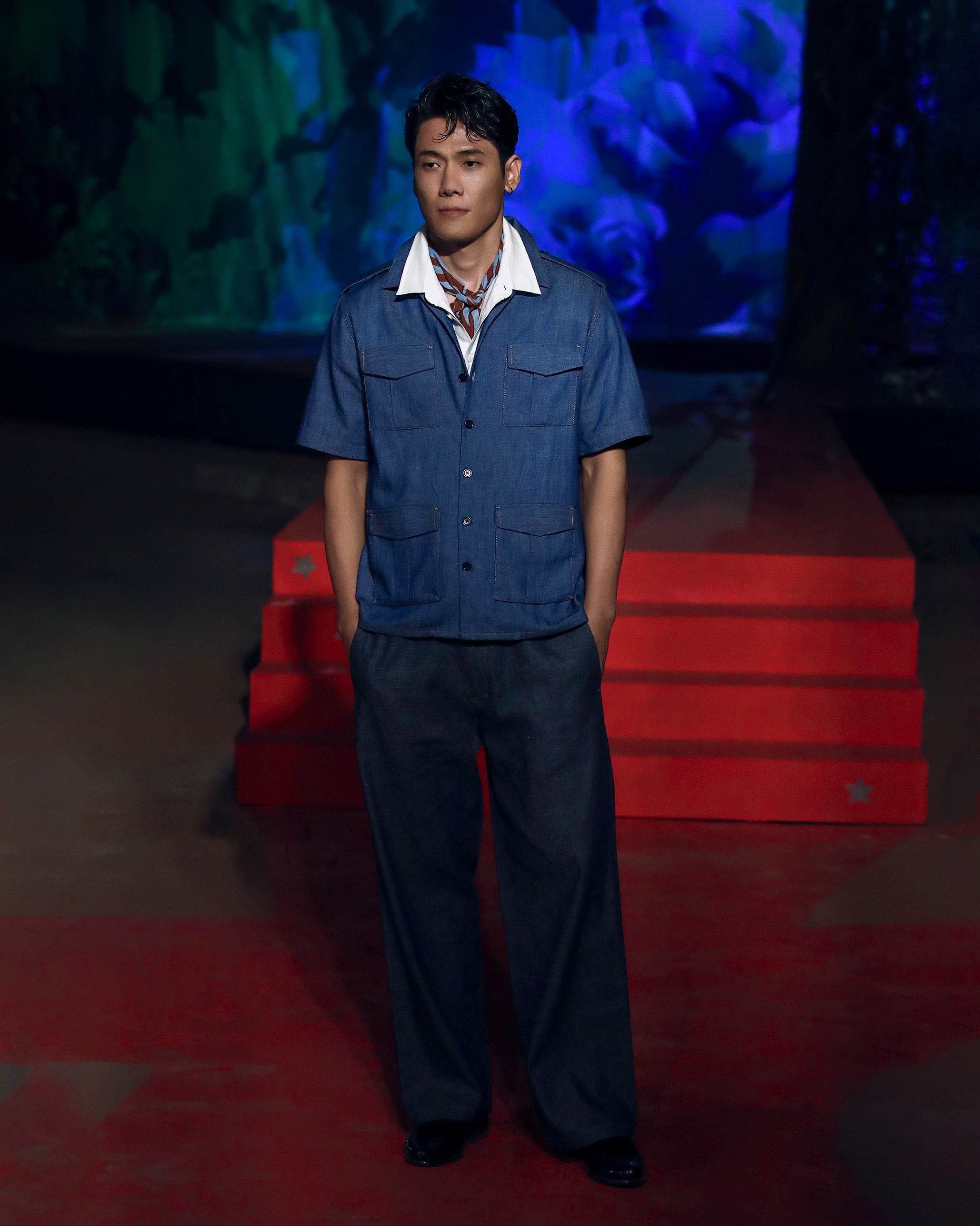 Sambar Shacket - Denim