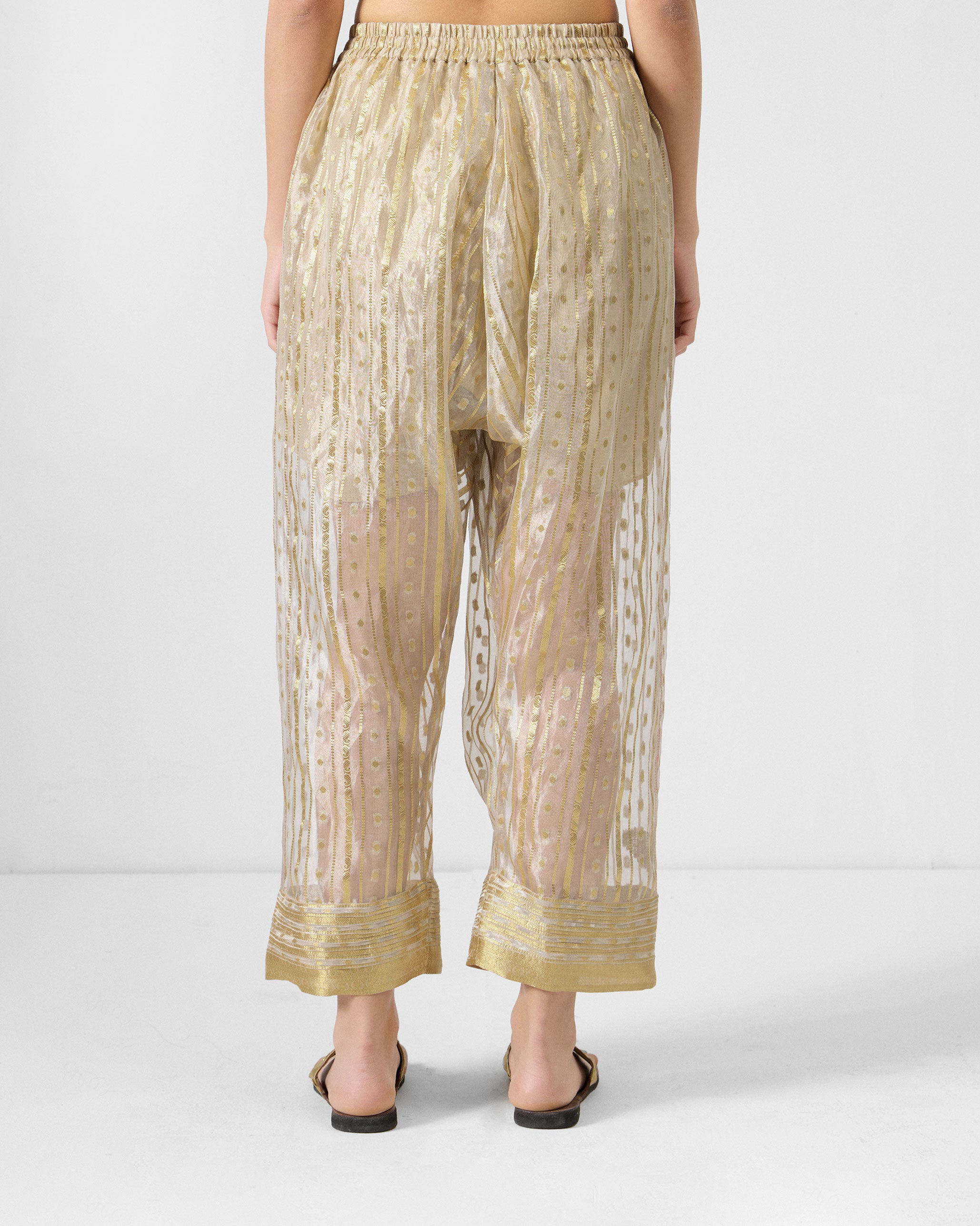 Ghoom Salwar - Silver