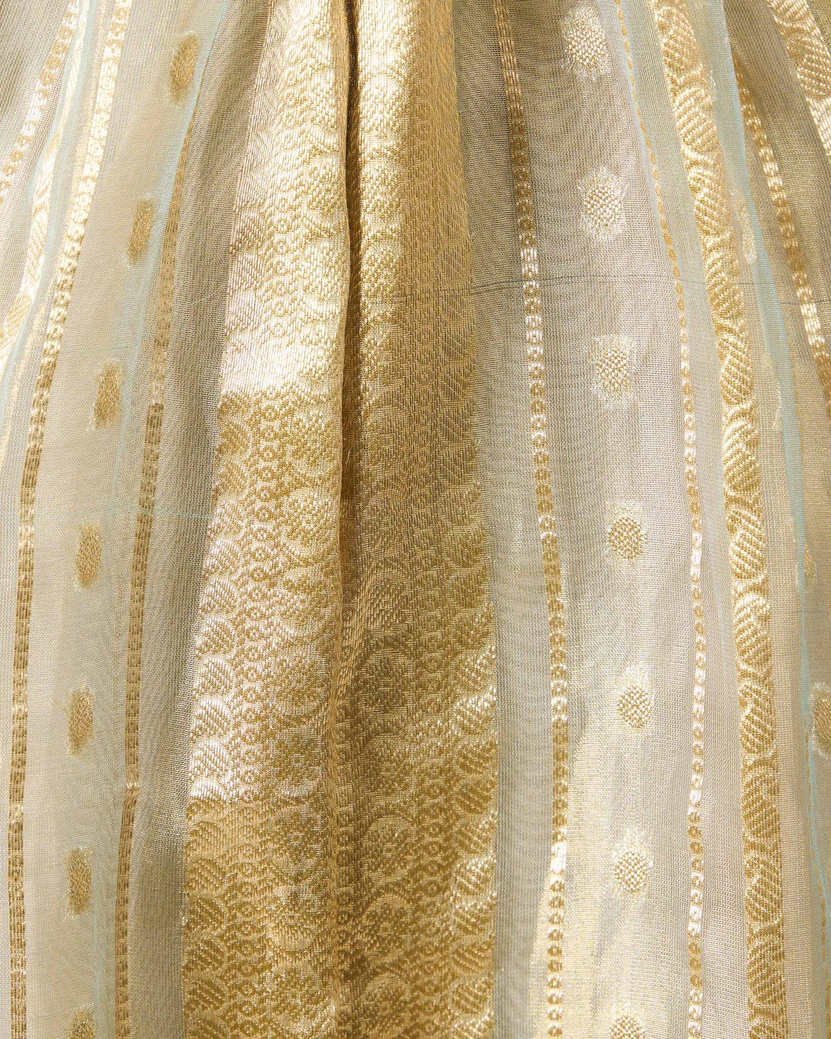 Kolad Kaftan - Teal & Gold