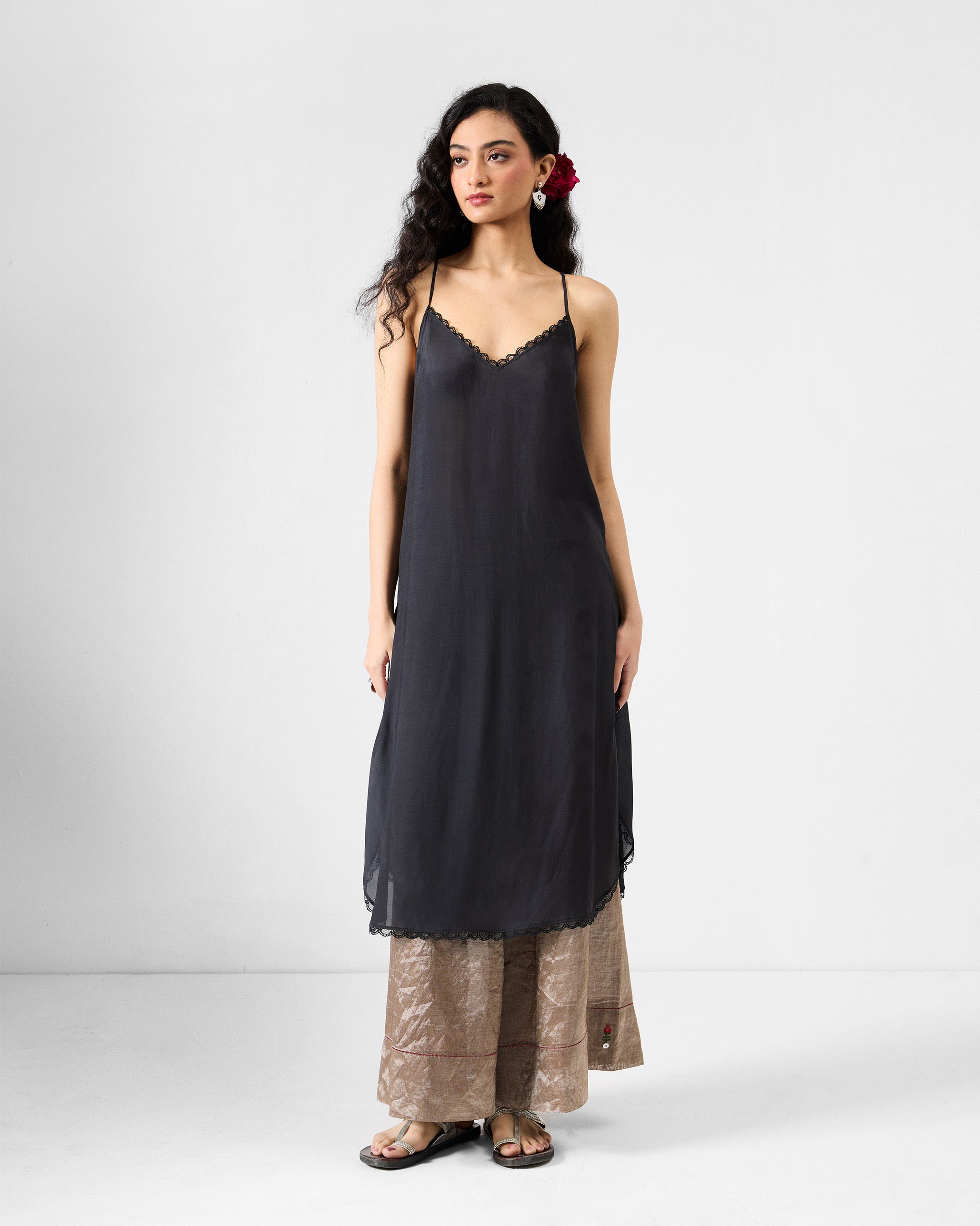 Amboli Kaftan - Charcoal