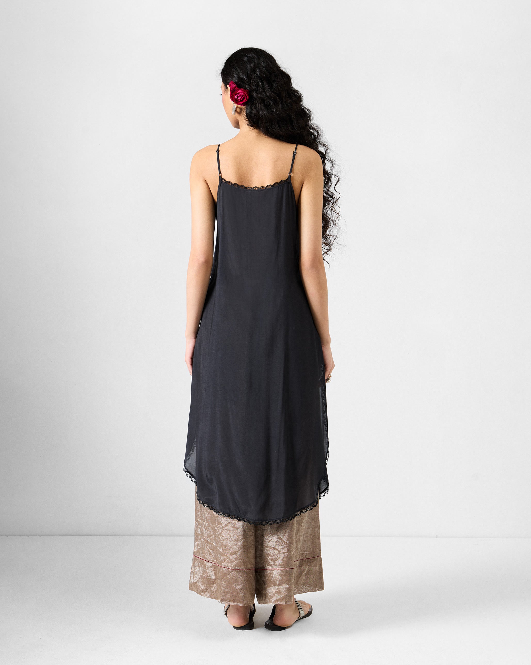 Amboli Kaftan - Charcoal