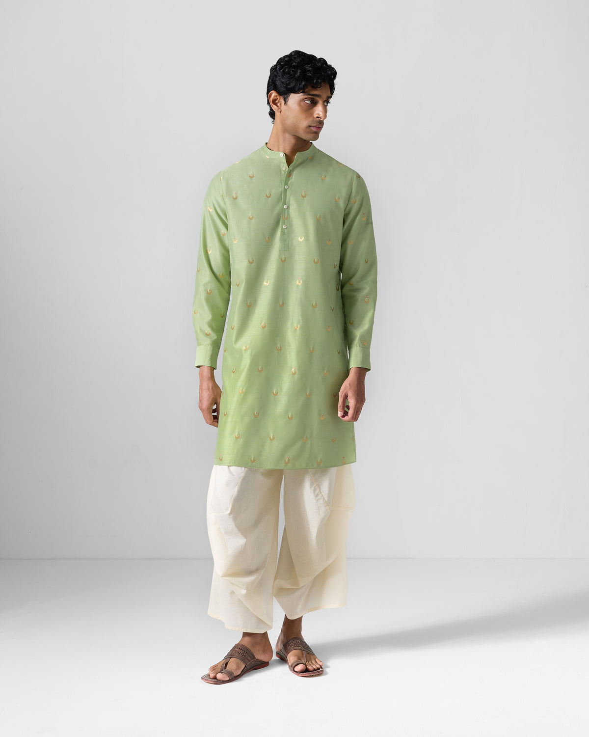 Astral Kurta - Mint Green