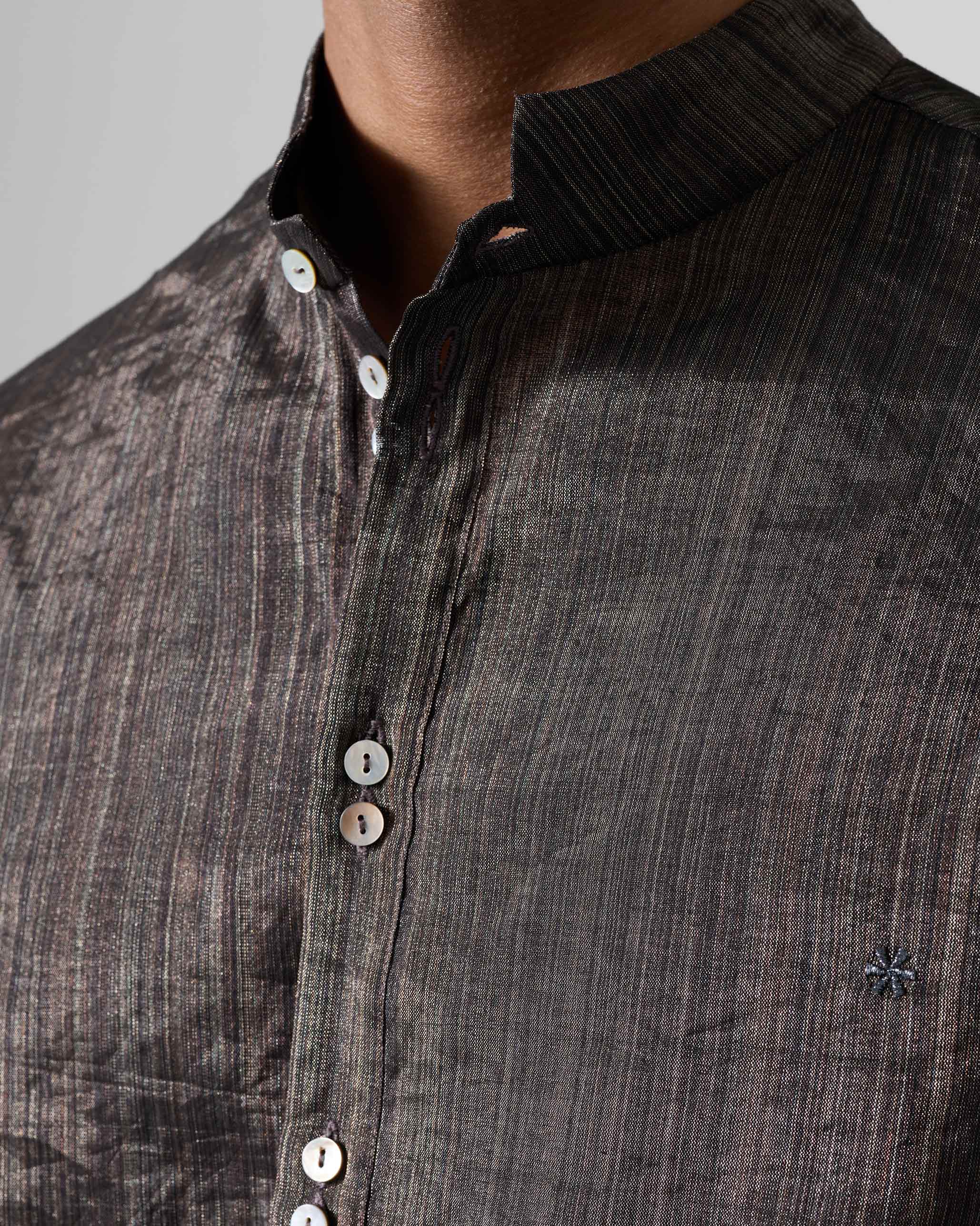 Rey Kurta - Metallic Silver