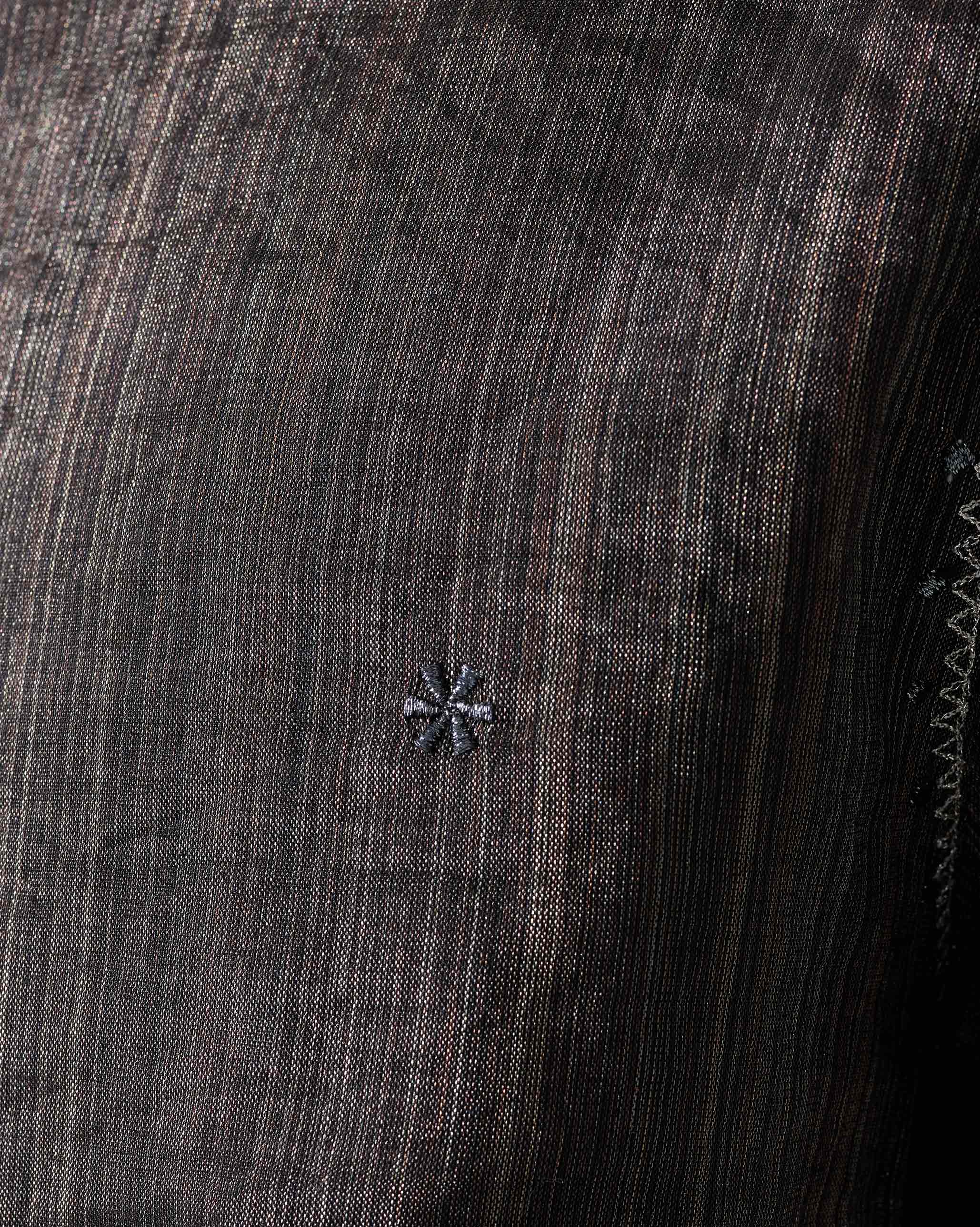 Rey Kurta - Metallic Silver