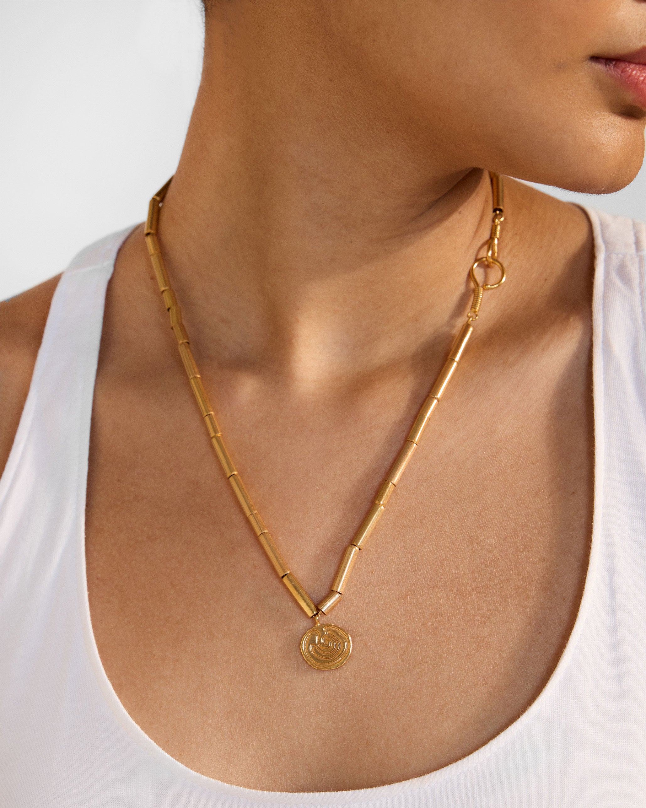 Kundal Necklace - Gold