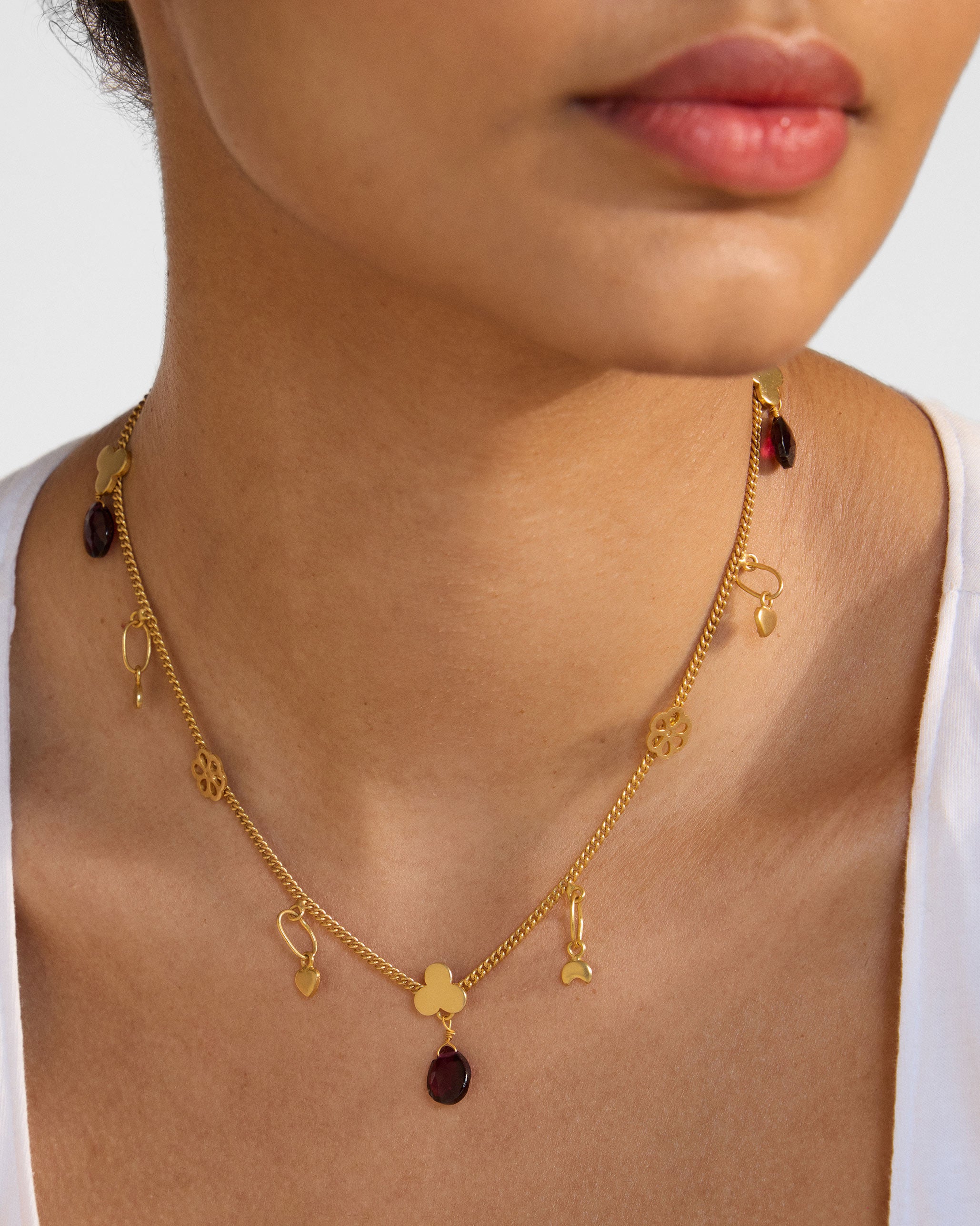 Gemstone Necklace- Multi Color