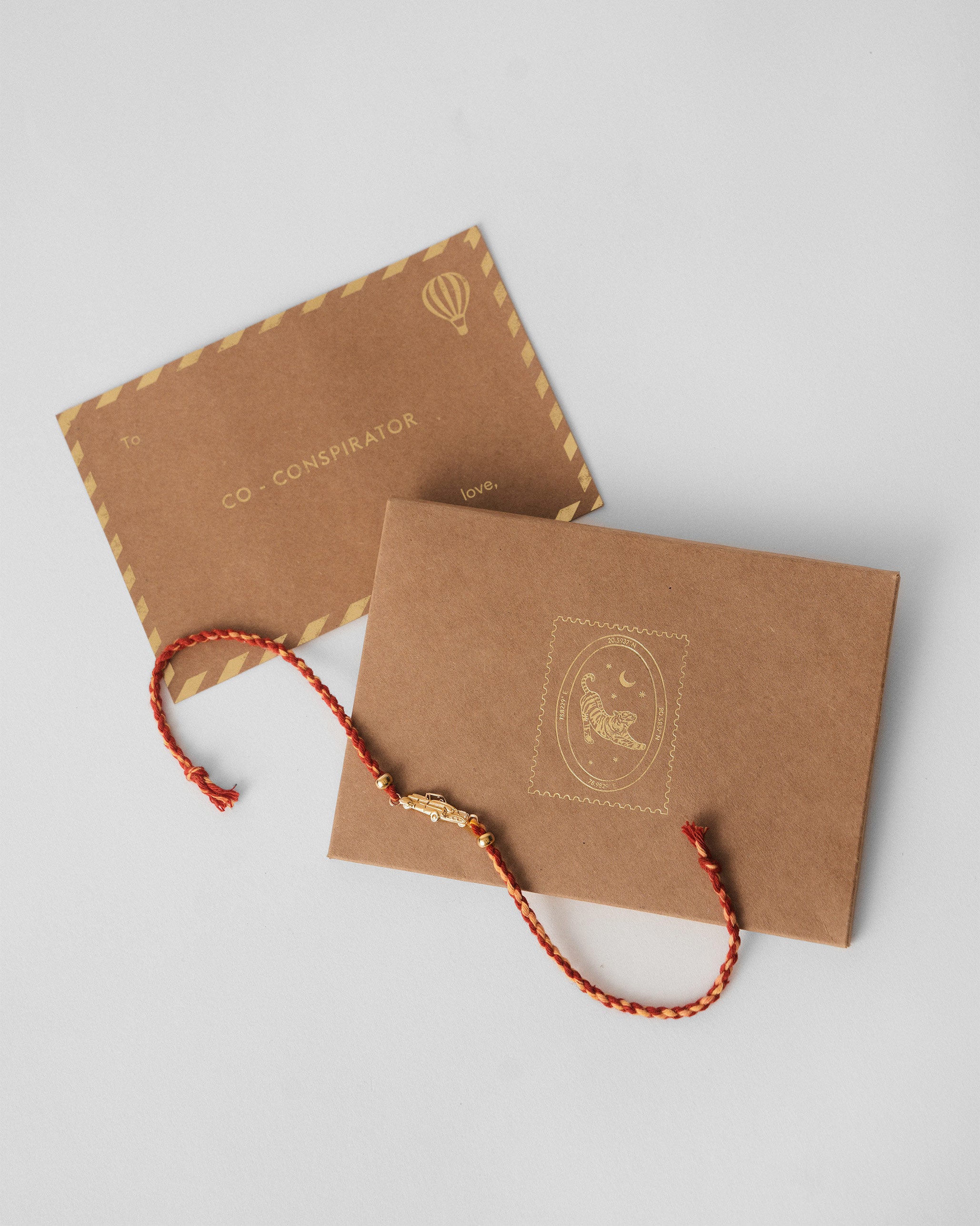 Vintage Car Rakhi - Red