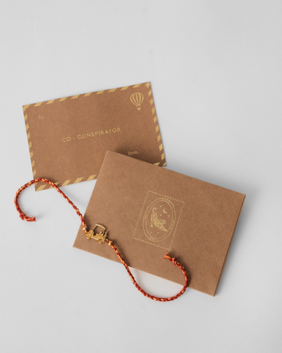 Golf Cart Rakhi - Red