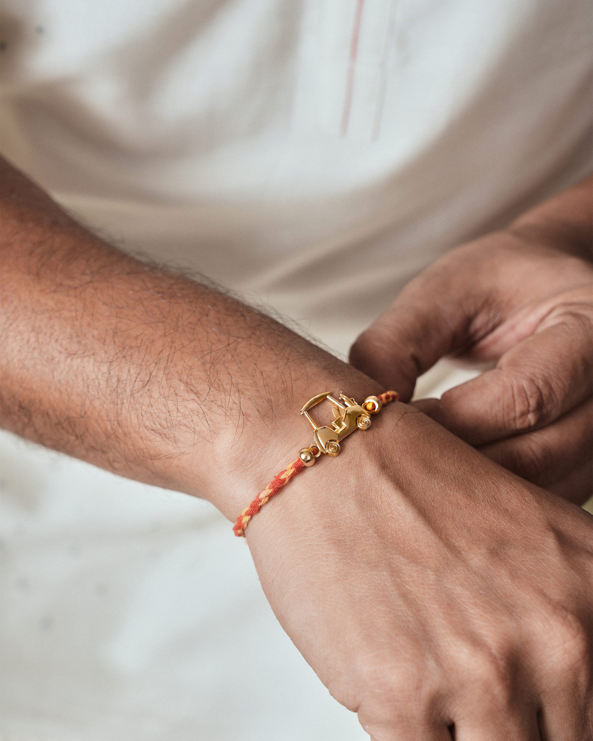 Golf Cart Rakhi - Red