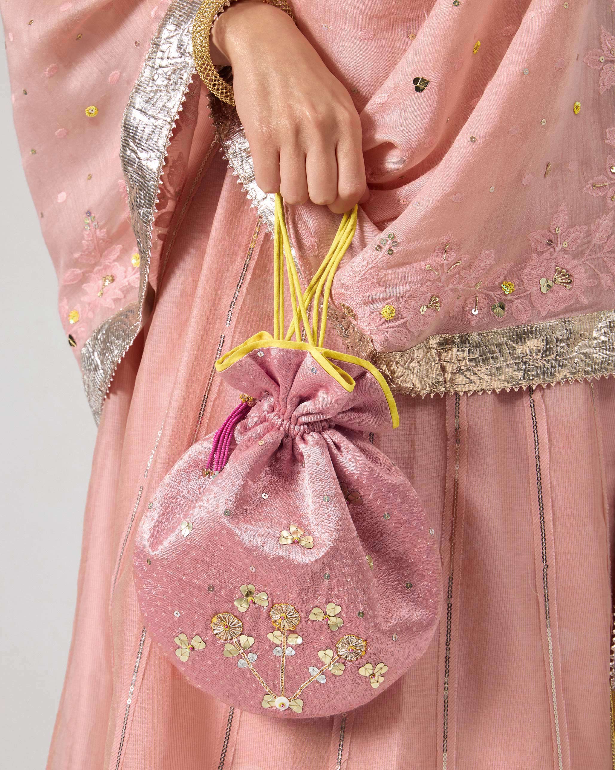 Meher Potli - Light Pink