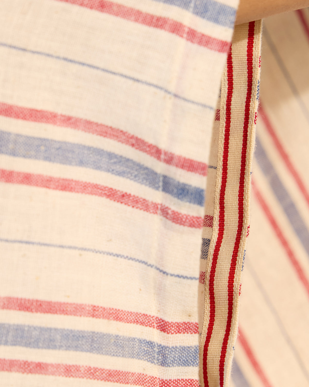 Savi Top - Red & Ivory Stripes