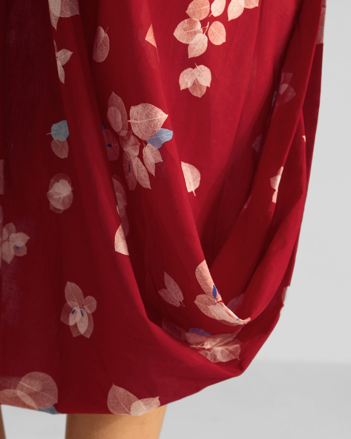 Nova Kurta - Red Printed
