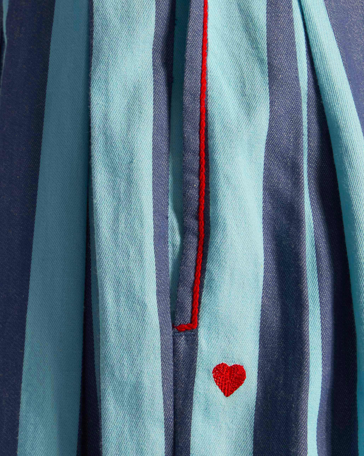 Salem Pants - Blue Stripes