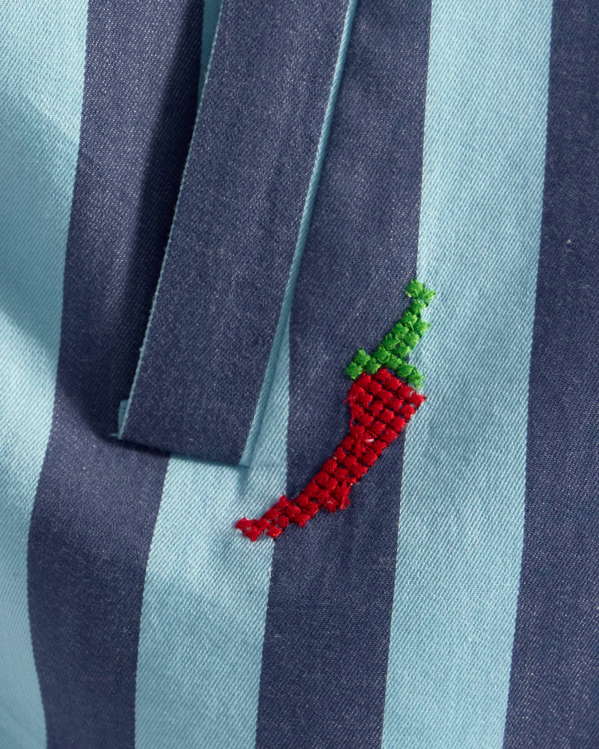 Ambrai Jacket - Blue Stripes
