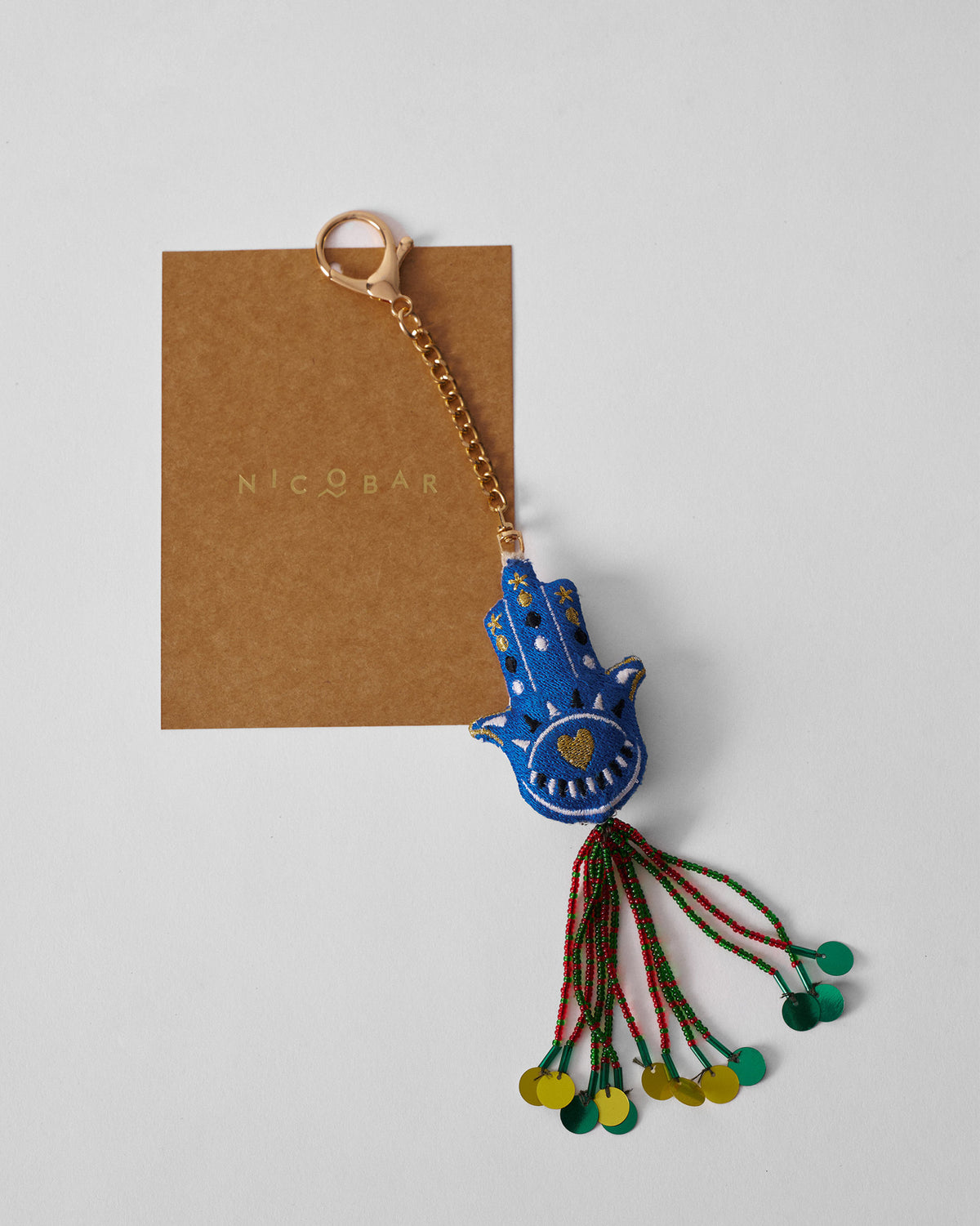 Hamsa Charm - Blue