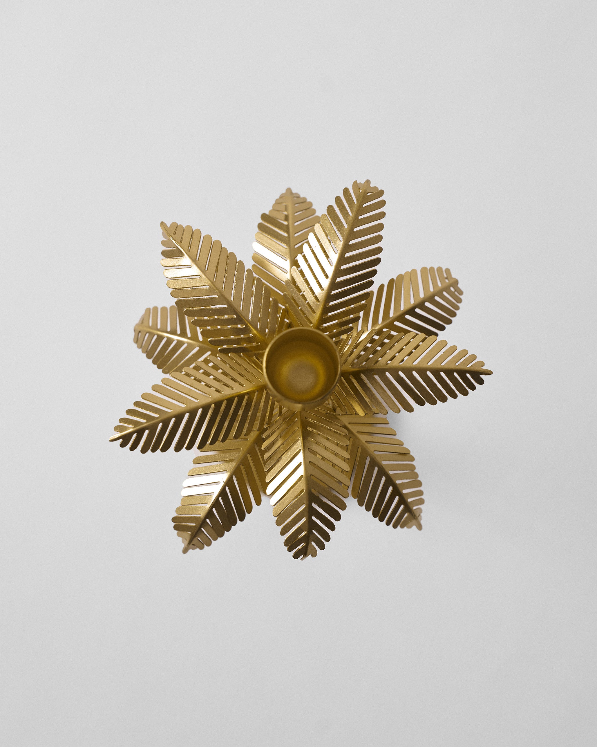 Palm Bloom Candle Holder