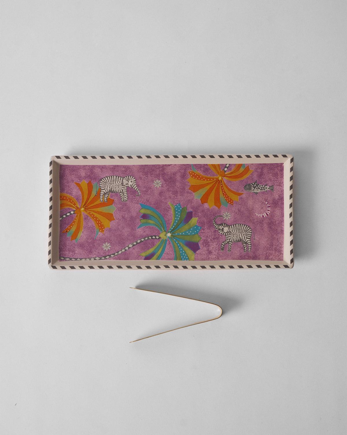 Tusk Cookie Tray with Tong