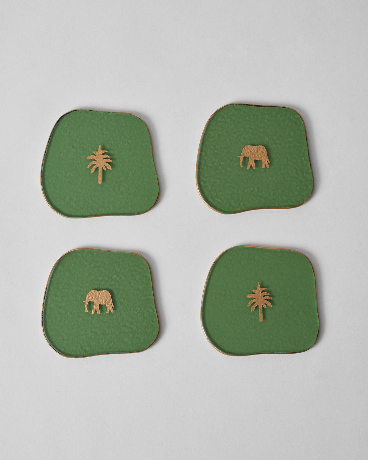 Tusk Bloom Coaster - Set of 4