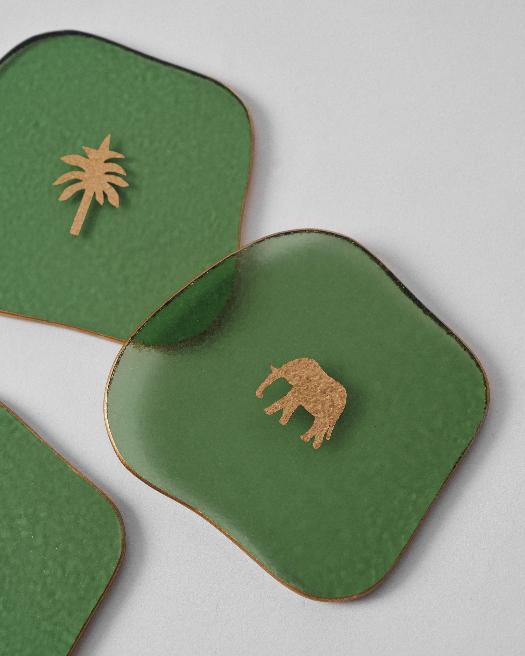 Tusk Bloom Coaster - Set of 4