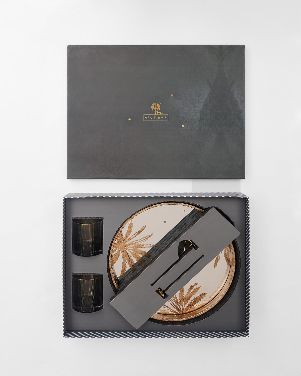 Gilded Palm Gift Set