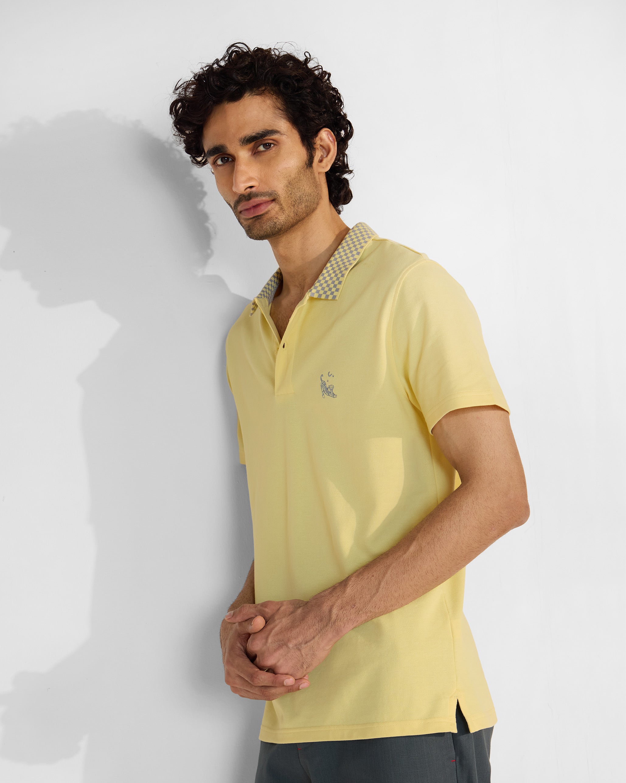Leisure Polo T-Shirt - Light Yellow