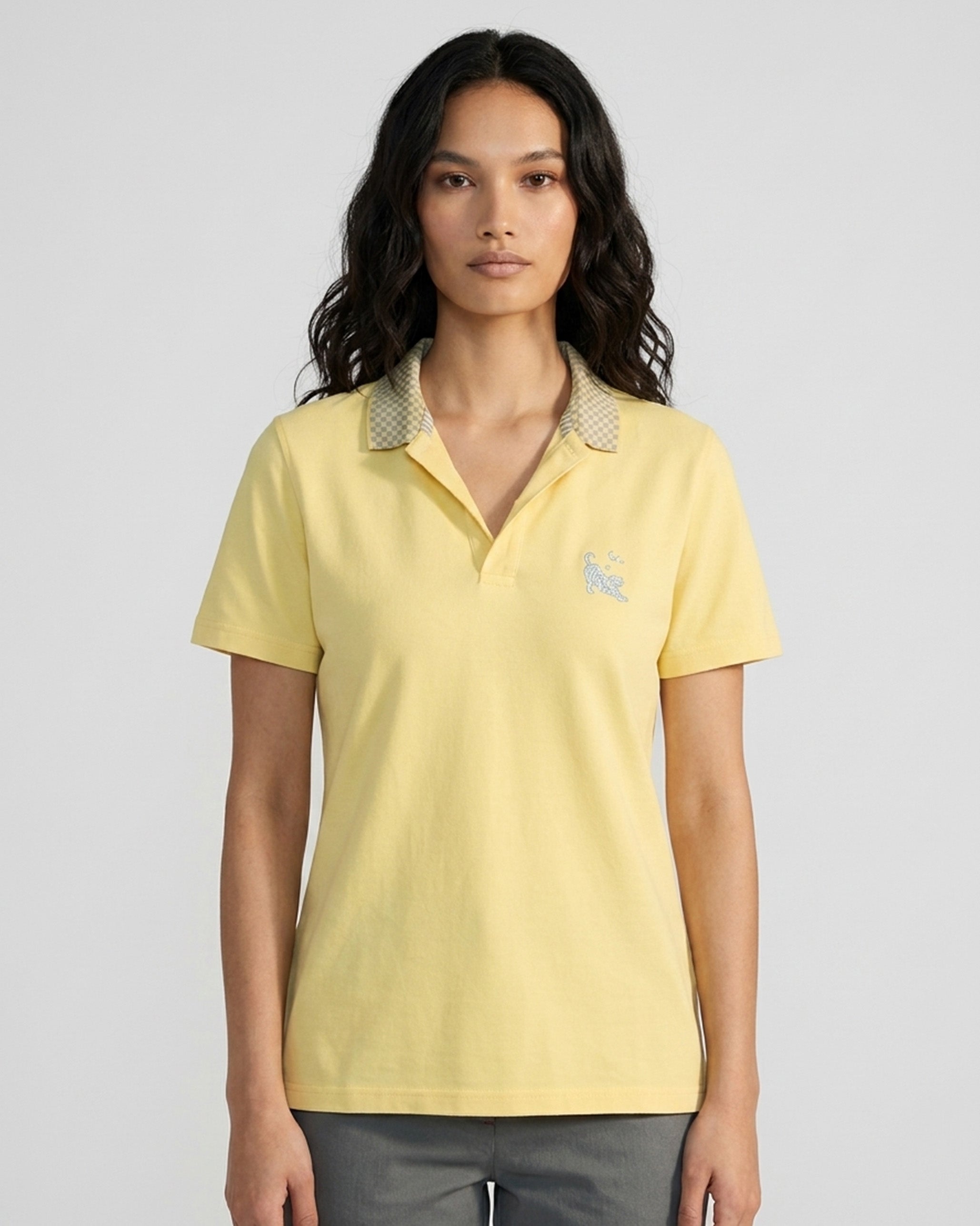 Leisure Polo T-Shirt - Light Yellow