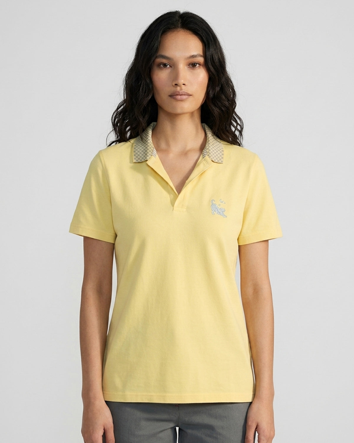 Leisure Polo T-Shirt - Light Yellow