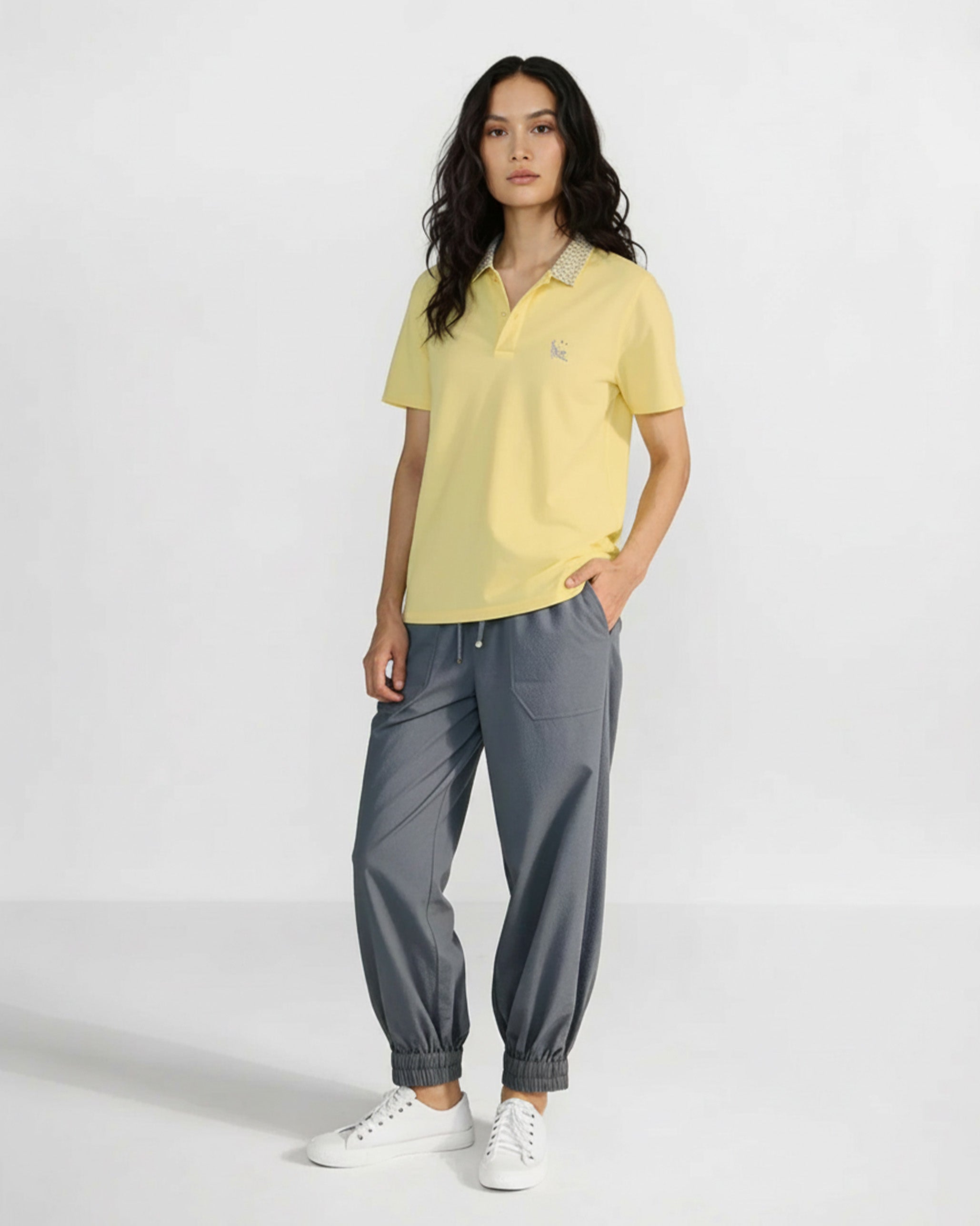 Leisure Polo T-Shirt - Light Yellow
