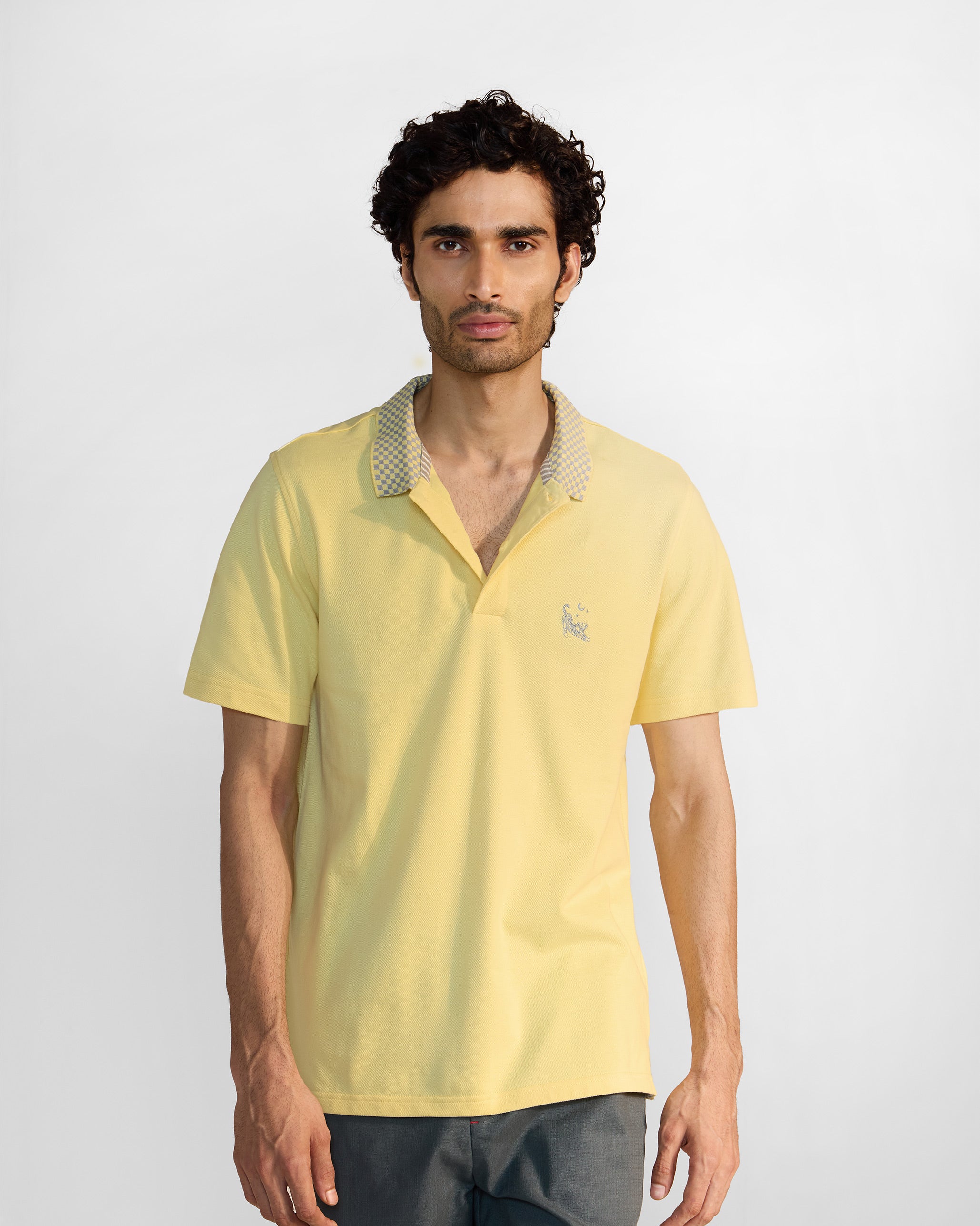 Leisure Polo T-Shirt - Light Yellow