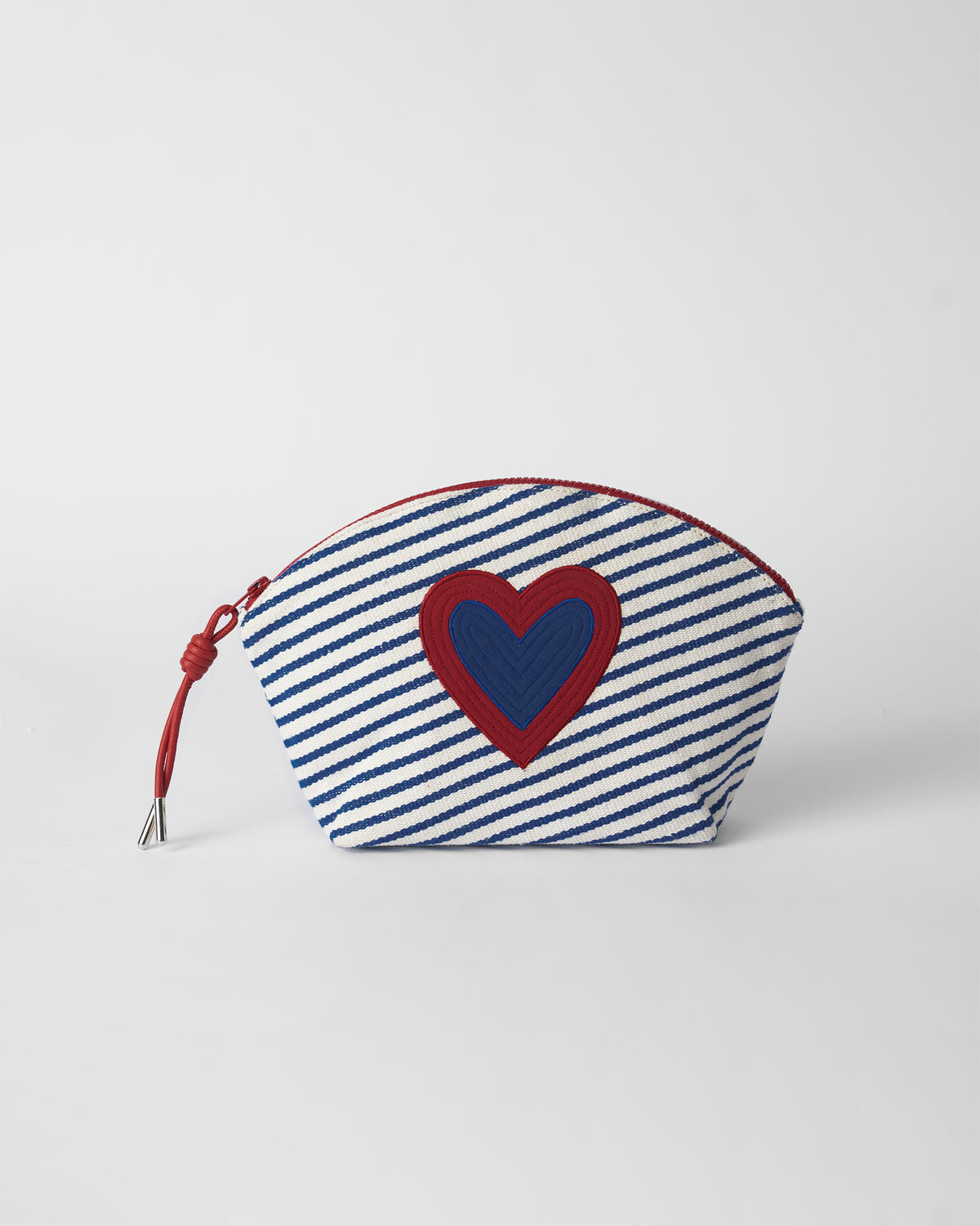 Kira Pouch - Blue & White