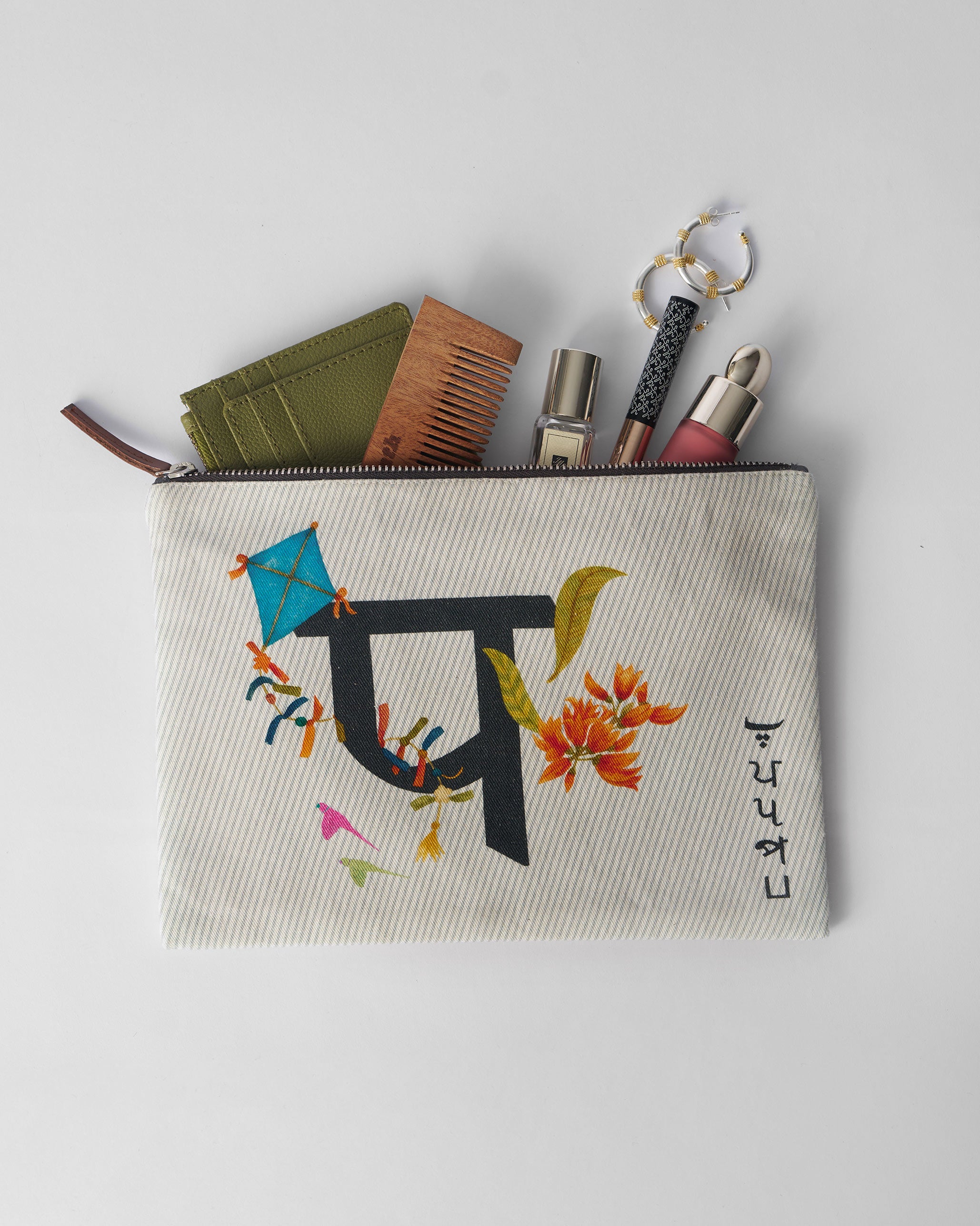 Palash Pouch - Ivory