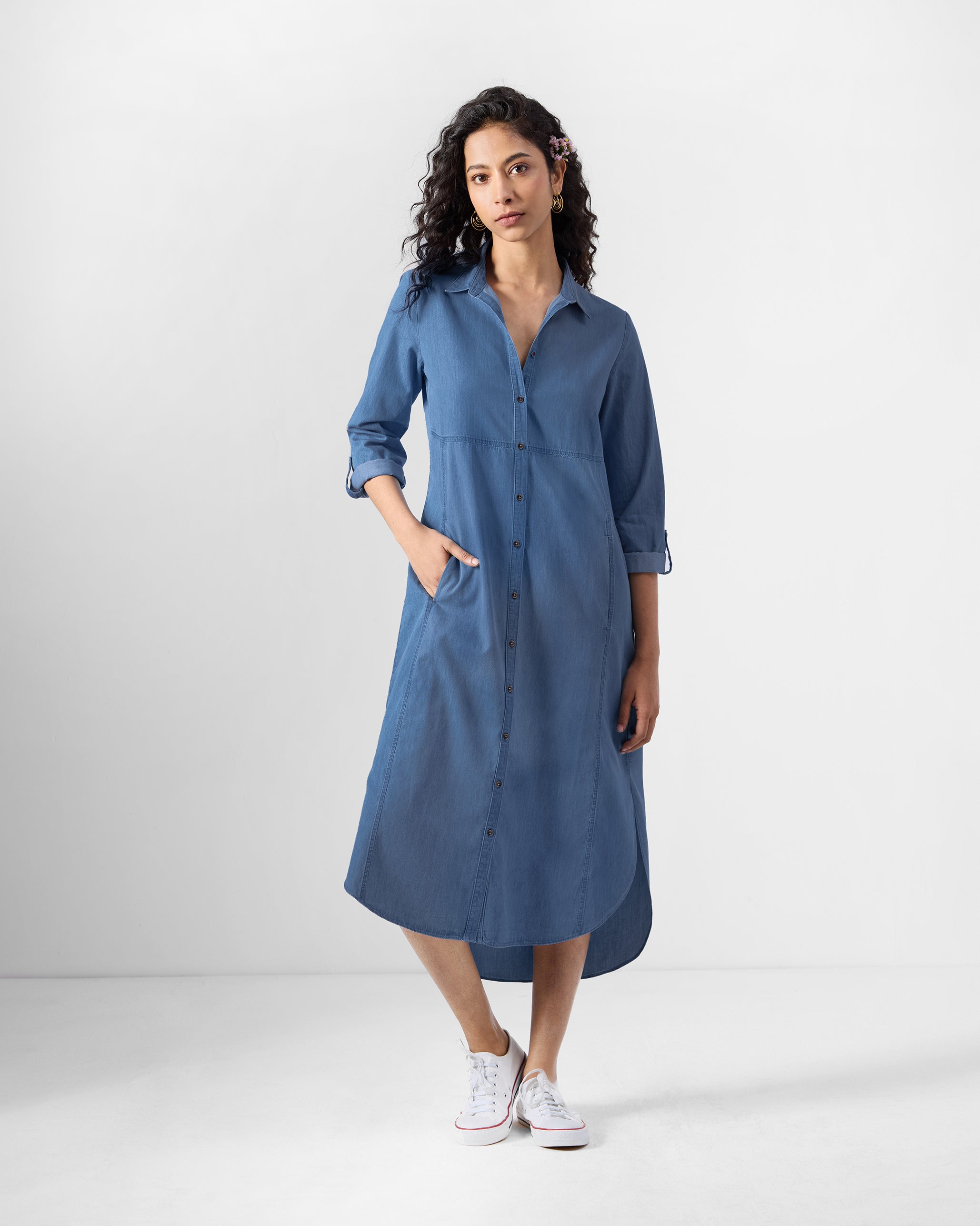 Pristine Dress - Blue