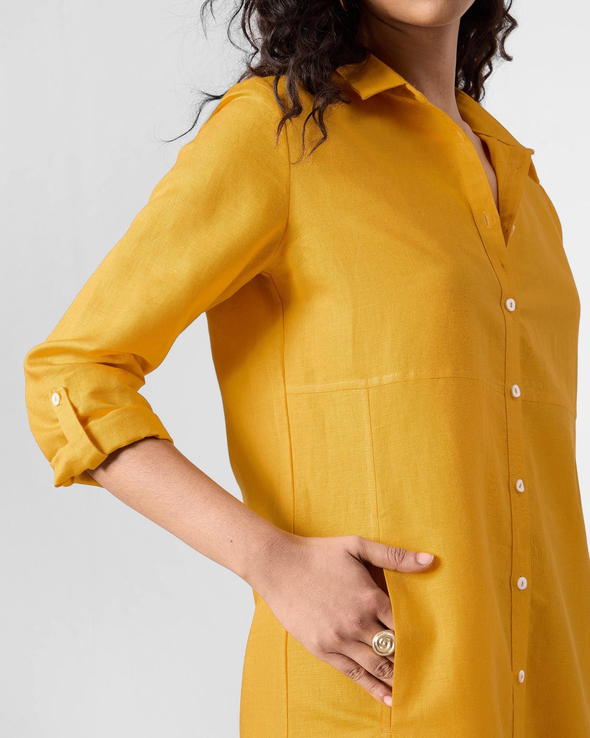 Pristine Dress - Ochre