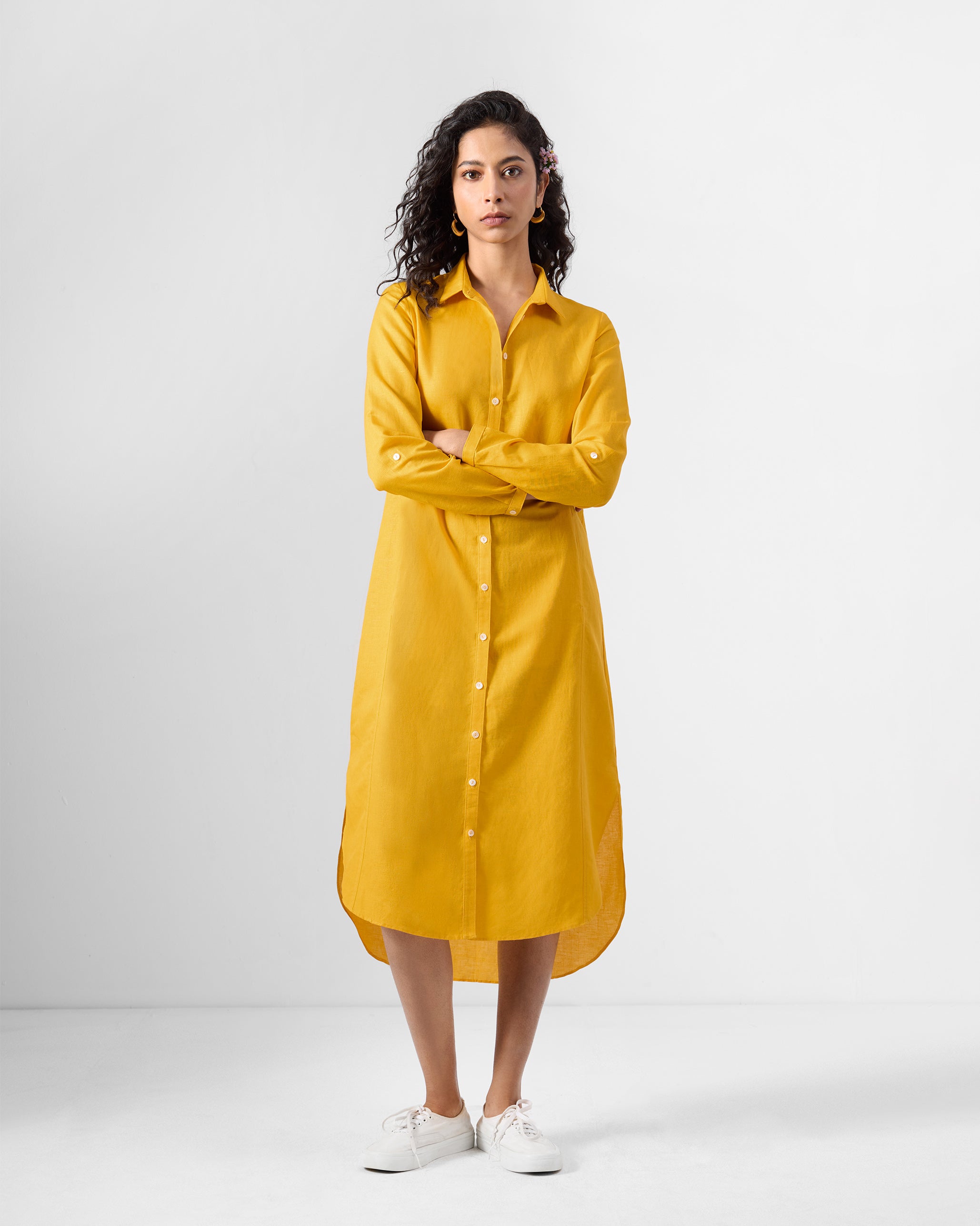 Pristine Dress - Ochre